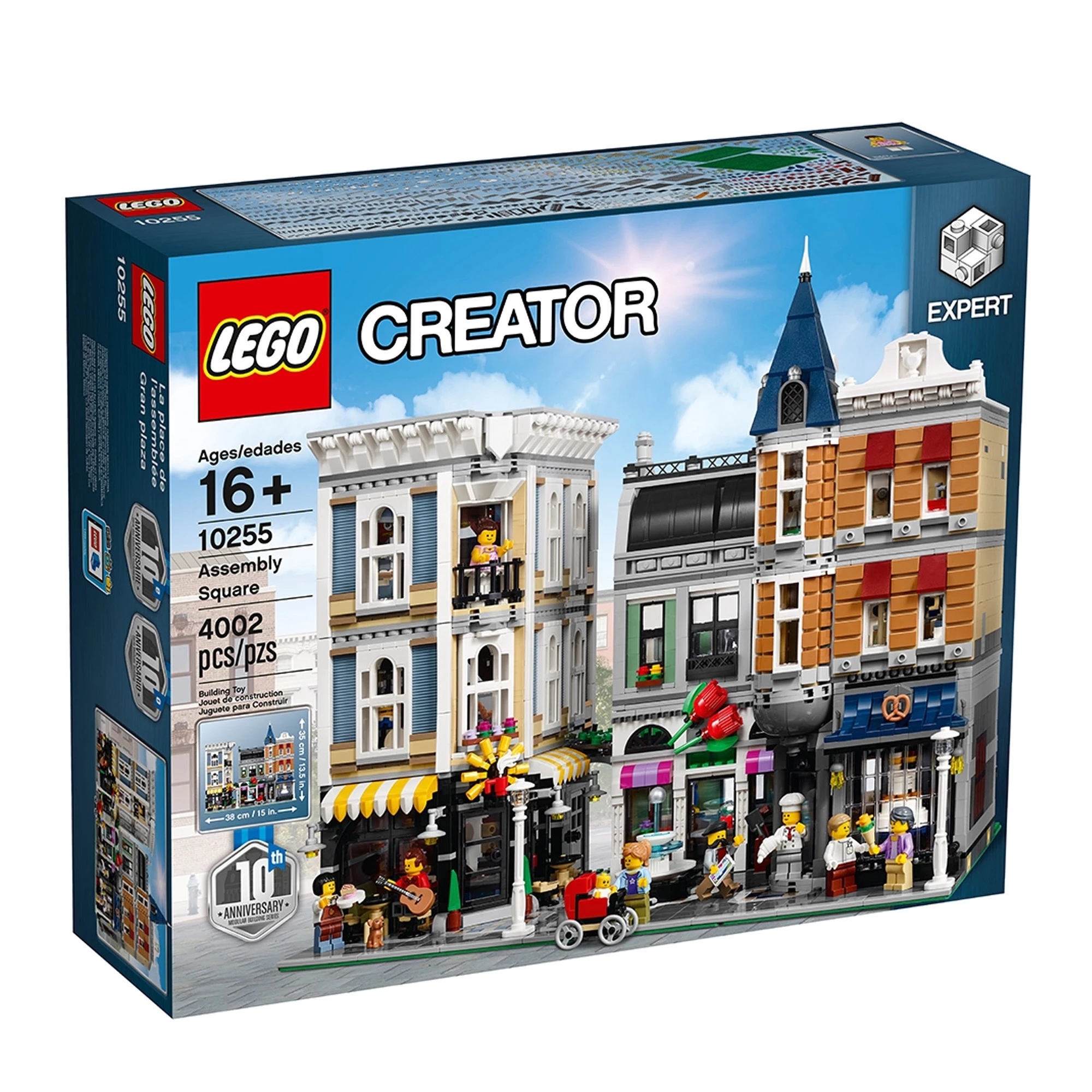 Блочный конструктор LEGO Creator Городская площадь (10255)