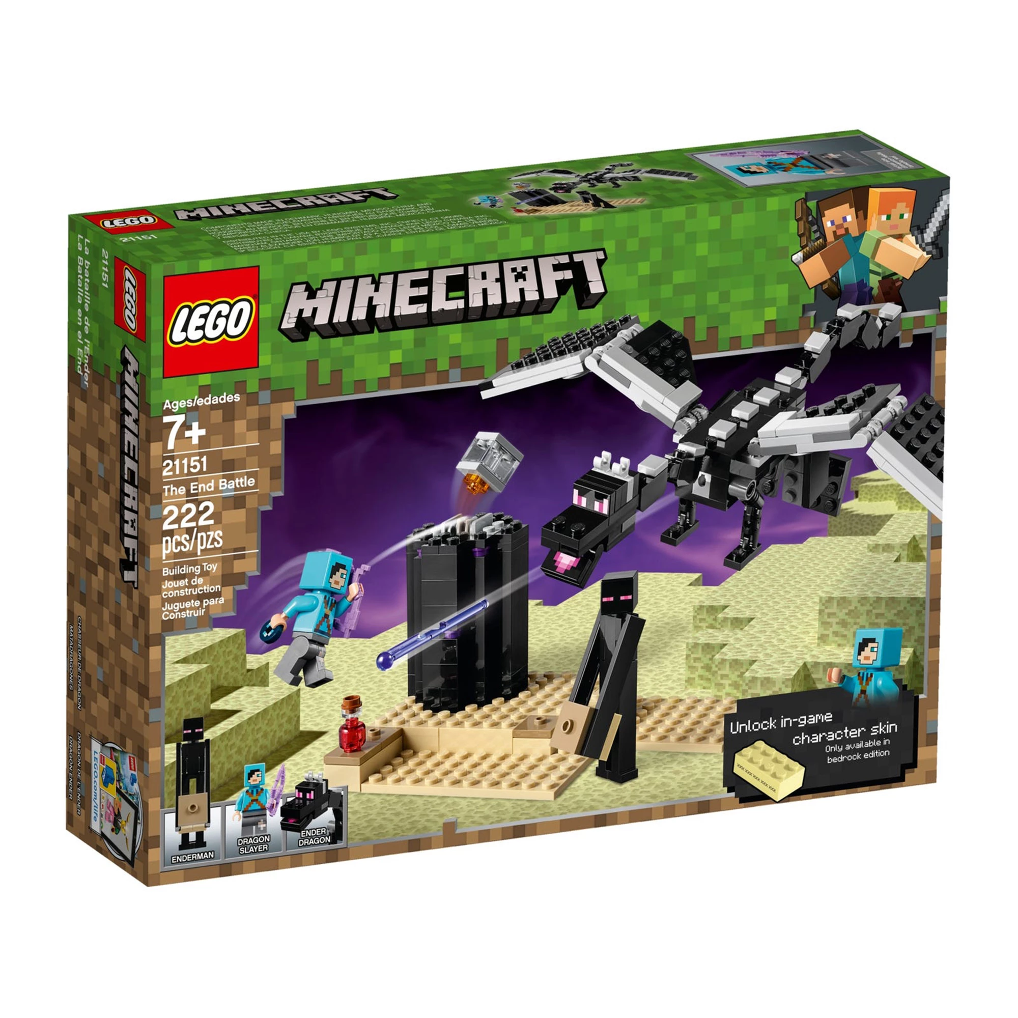 Блоковий конструктор LEGO Minecraft Остання битва (21151)