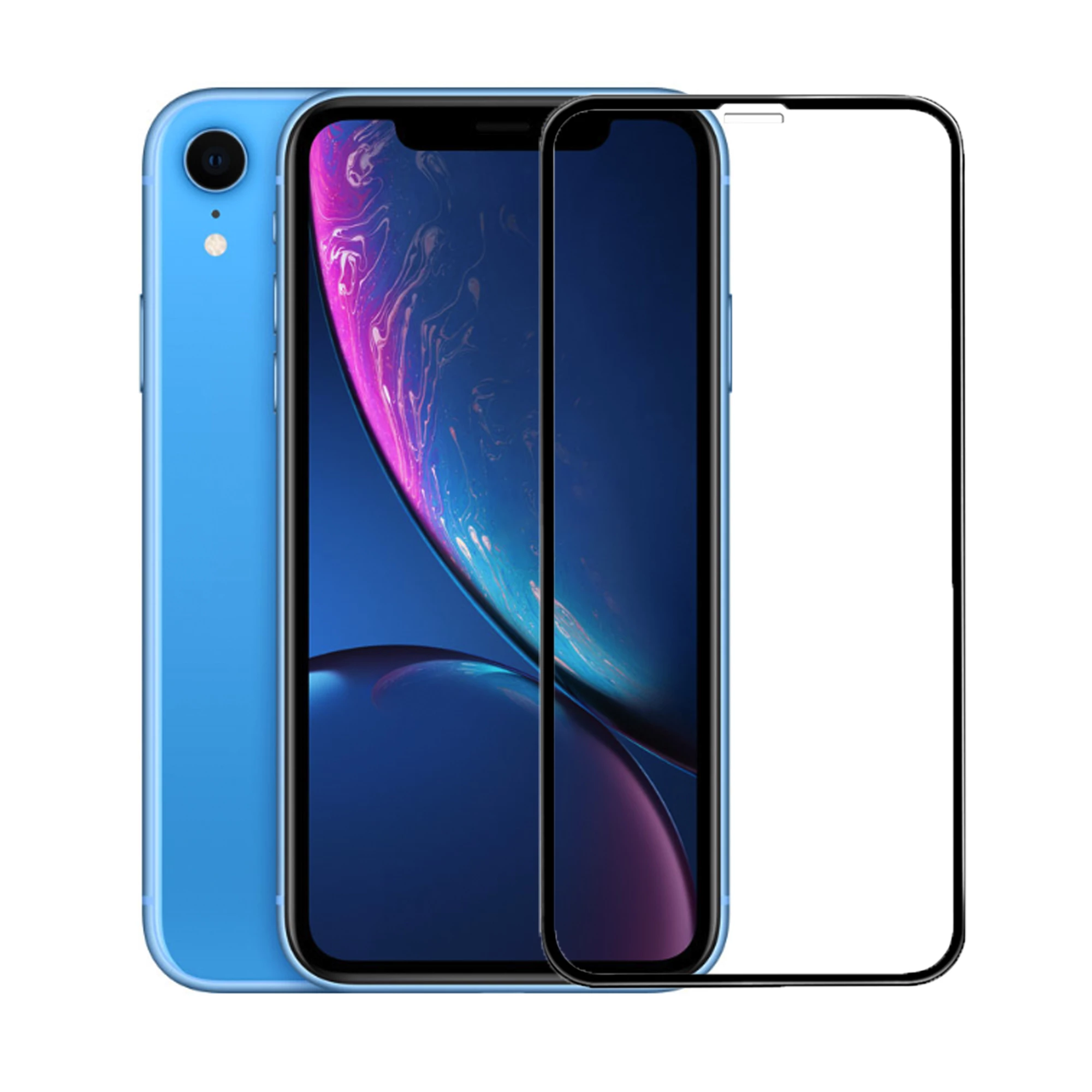 Купить Защитное стекло iPhone XR 3D Full Cover Protection выгодно в Киеве |  цена и обзор в интернет магазине NewTime