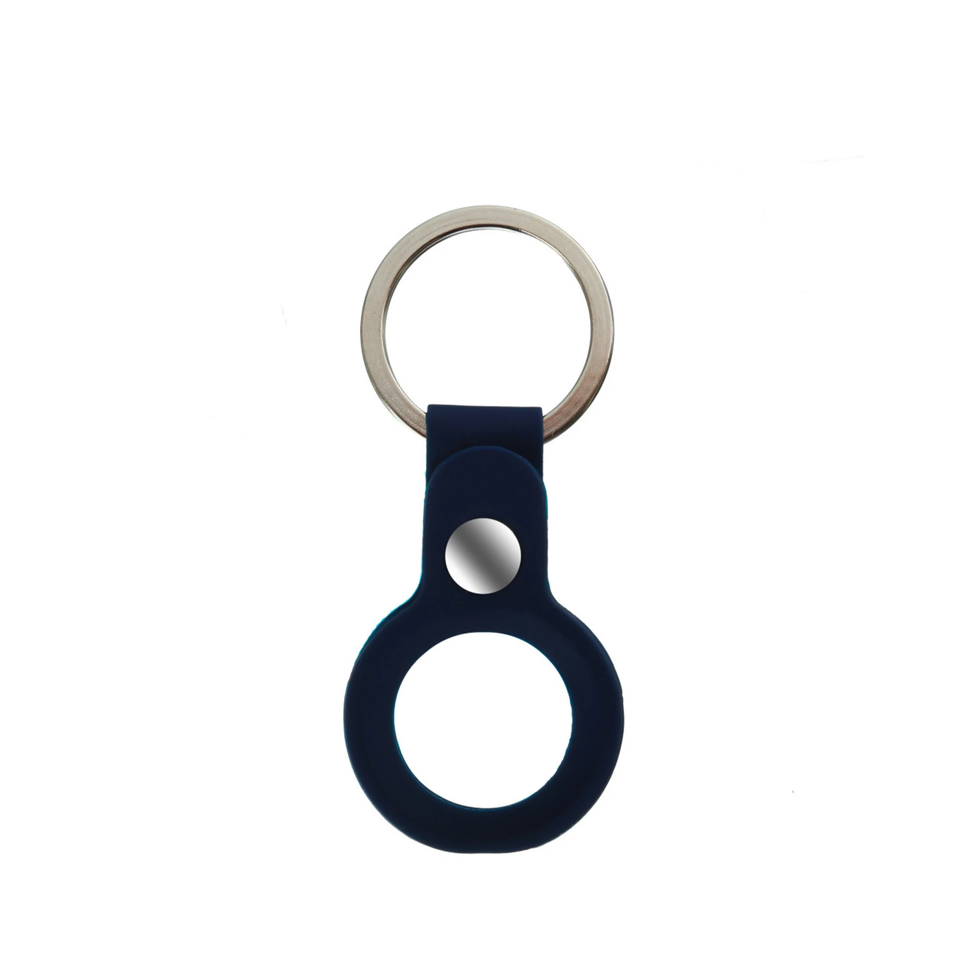 AirTag Silicone Key Ring Lux Copy Deep Navy