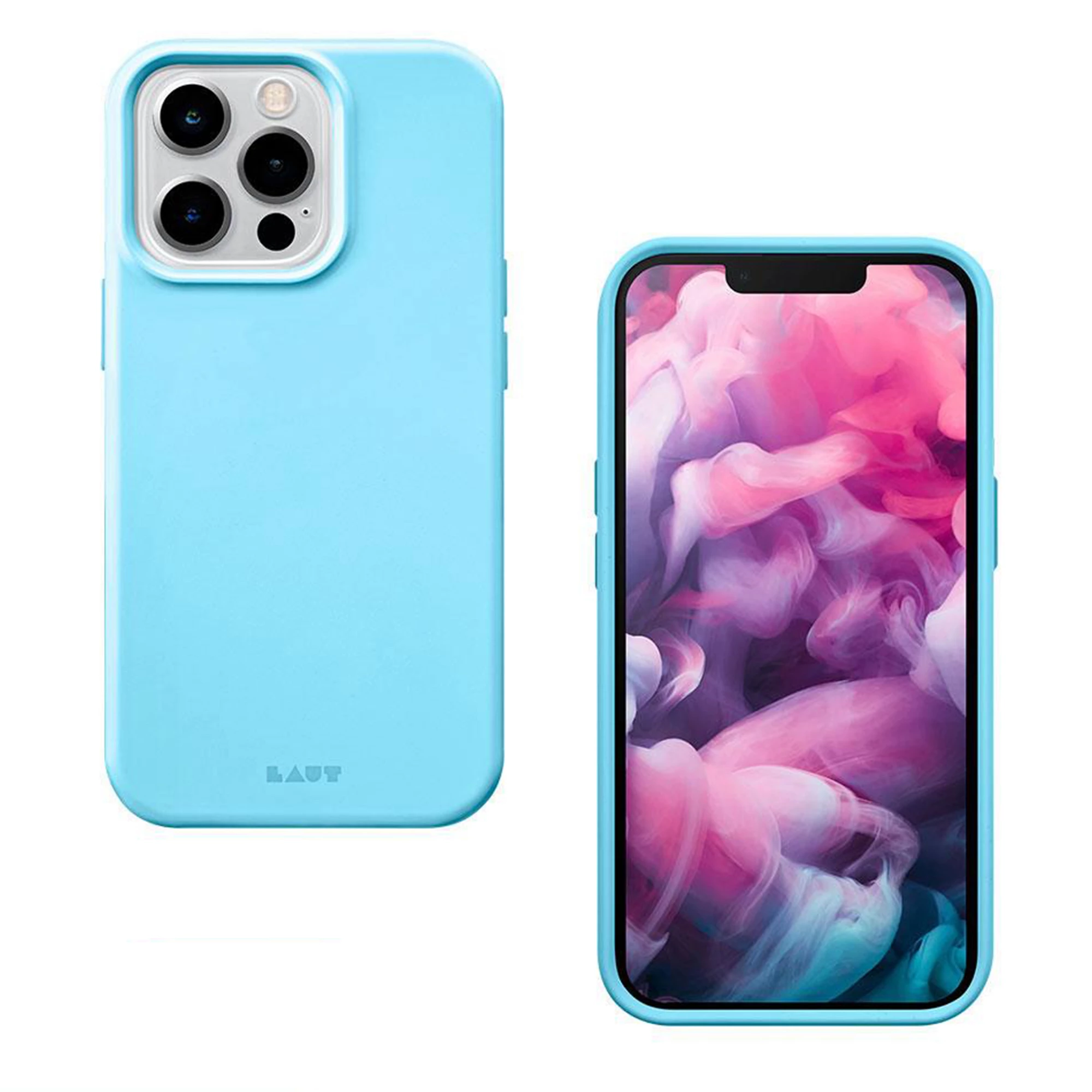 Чехол LAUT HUEX PASTEL with MagSafe for iPhone 13 Pro - Baby Blue (L_IP21M_MHP_BL)