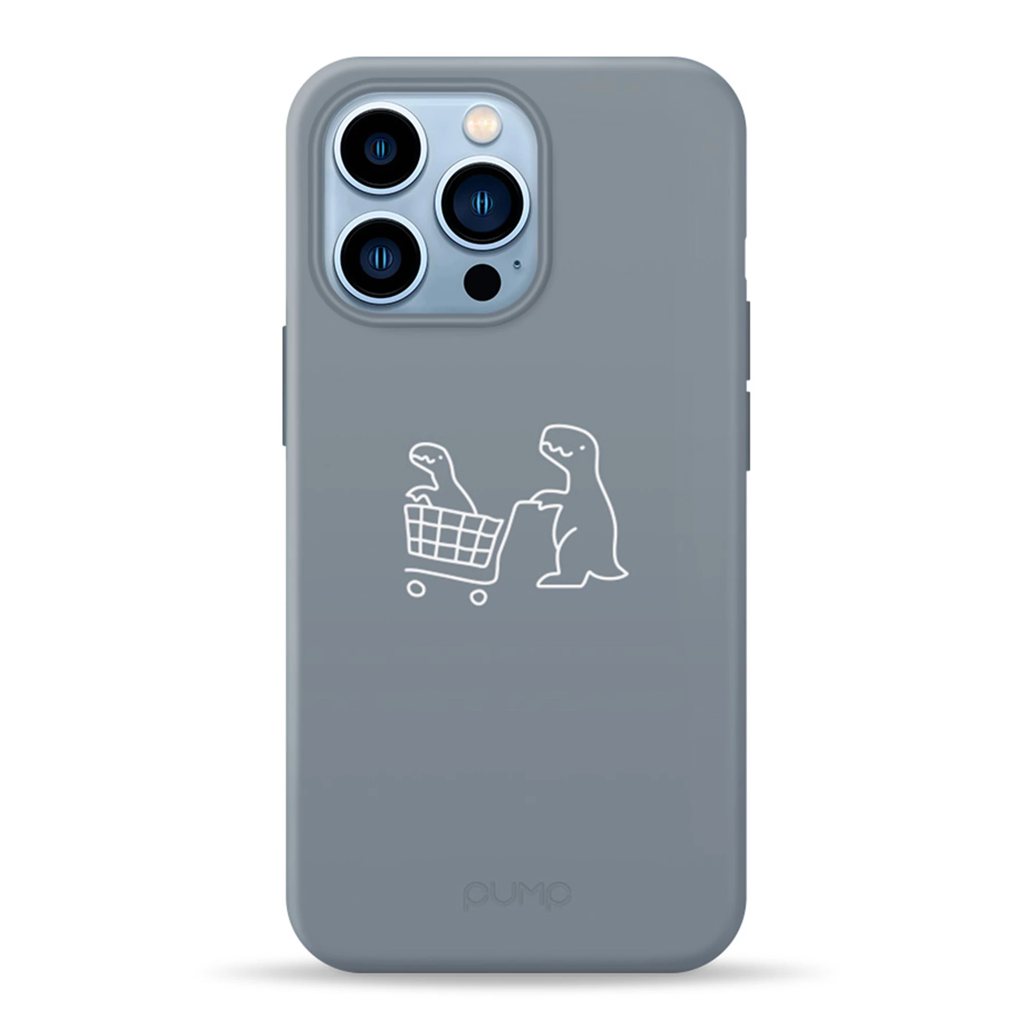 Чехол Pump Silicone Minimalistic Case for iPhone 13 Pro Max - Dino Market (PMSLMN13PROMAX-1/307)