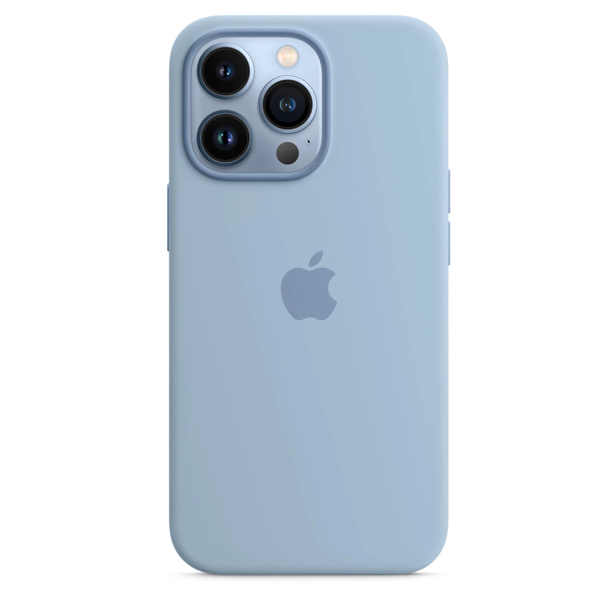 Чехол Apple iPhone 13 Pro Silicone Case with MagSafe - Blue Fog (MN653) Lux Copy