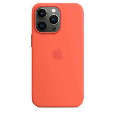 Чохол Apple iPhone 13 Pro Silicone Case with MagSafe - Nectarine (MN683)