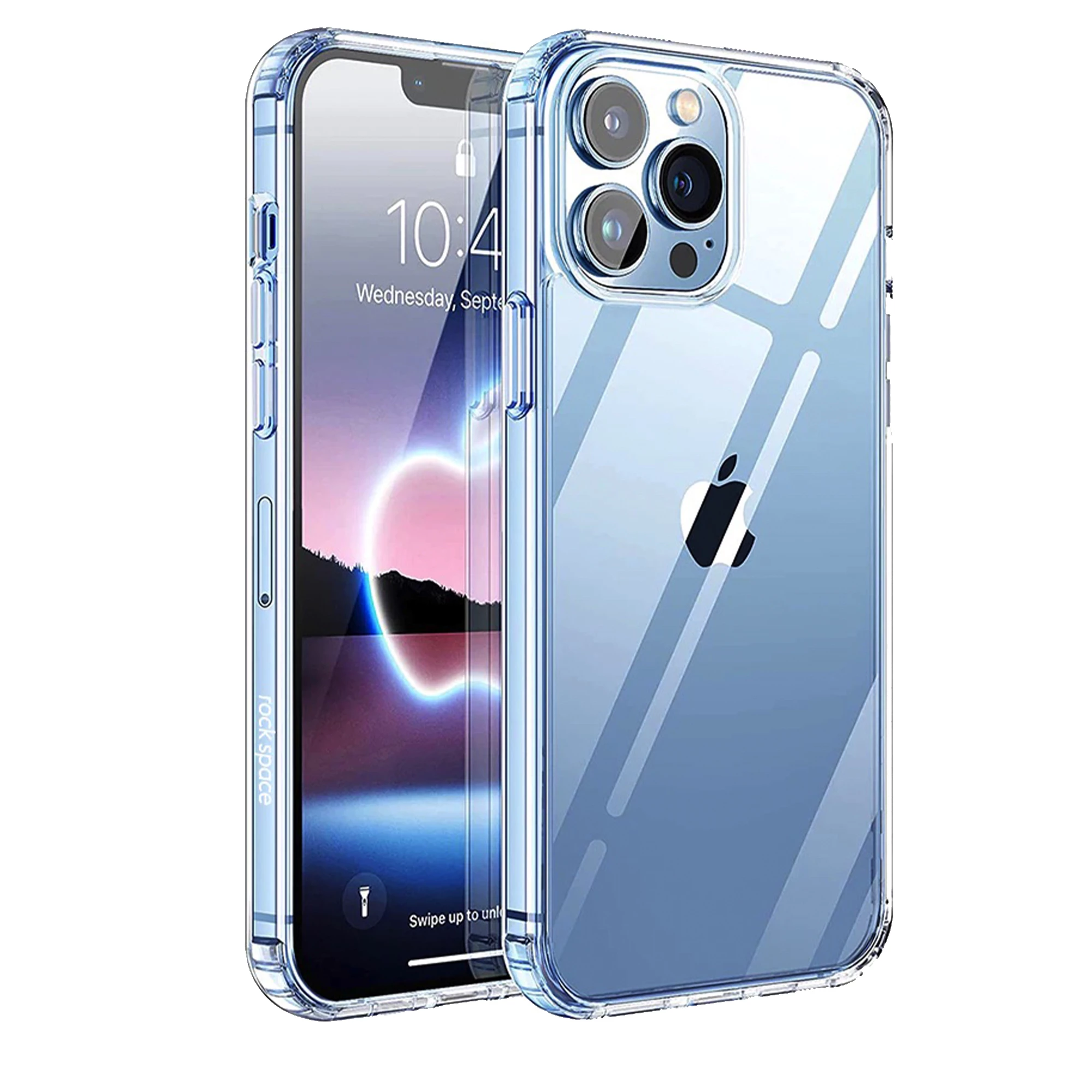 Купить Чехол Rock Space Protection Case for iPhone 13 Pro Max - Transparent  выгодно в Киеве | цена и обзор в интернет магазине NewTime