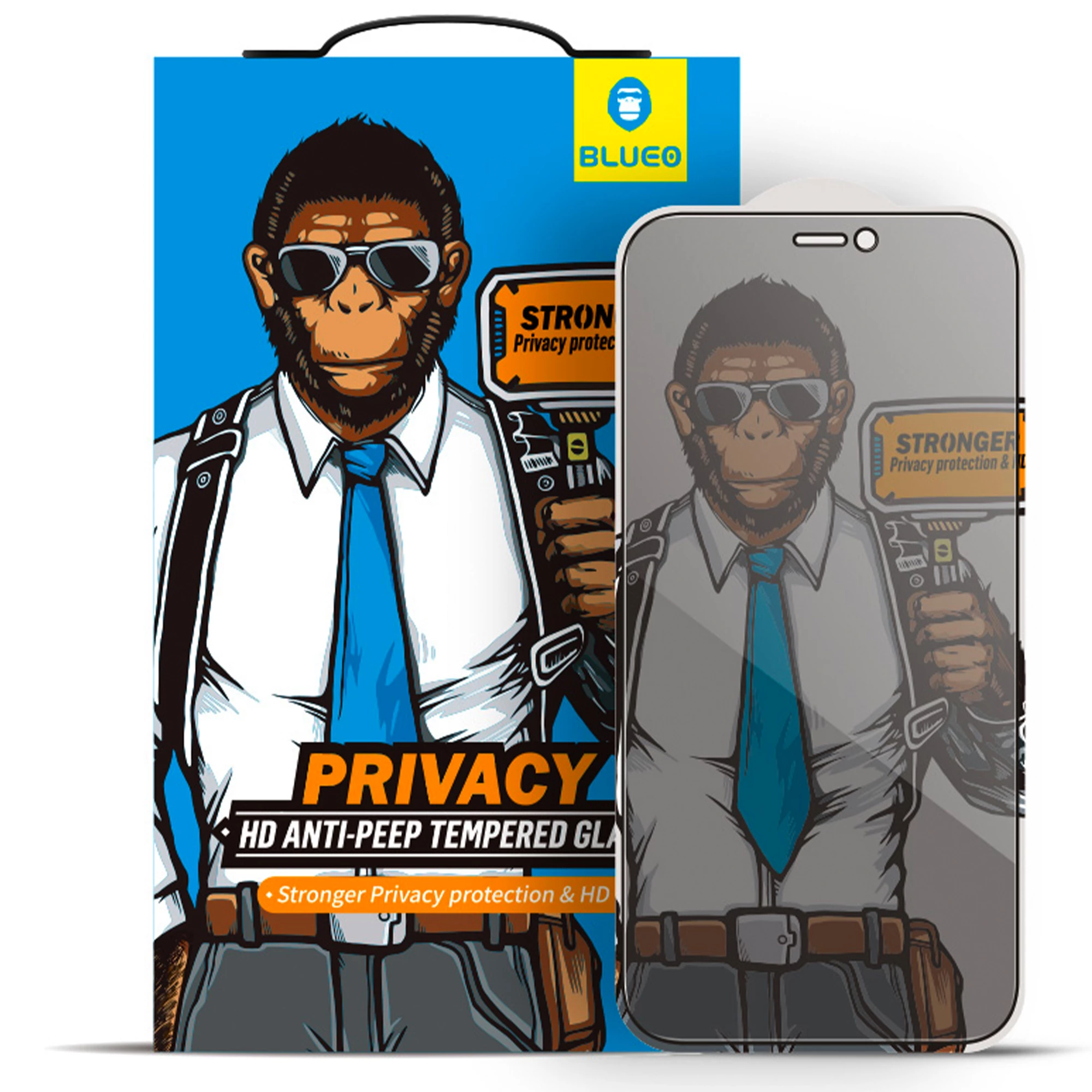 Захисне скло-антишпигун Blueo Stronger Privacy for iPhone XS | 11 Pro