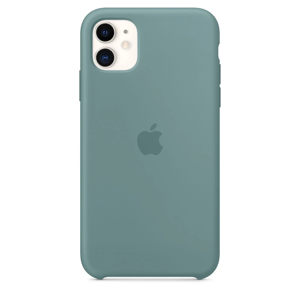 Чехол Apple iPhone 11 Silicone Case Lux Copy - Cactus (MWN62)
