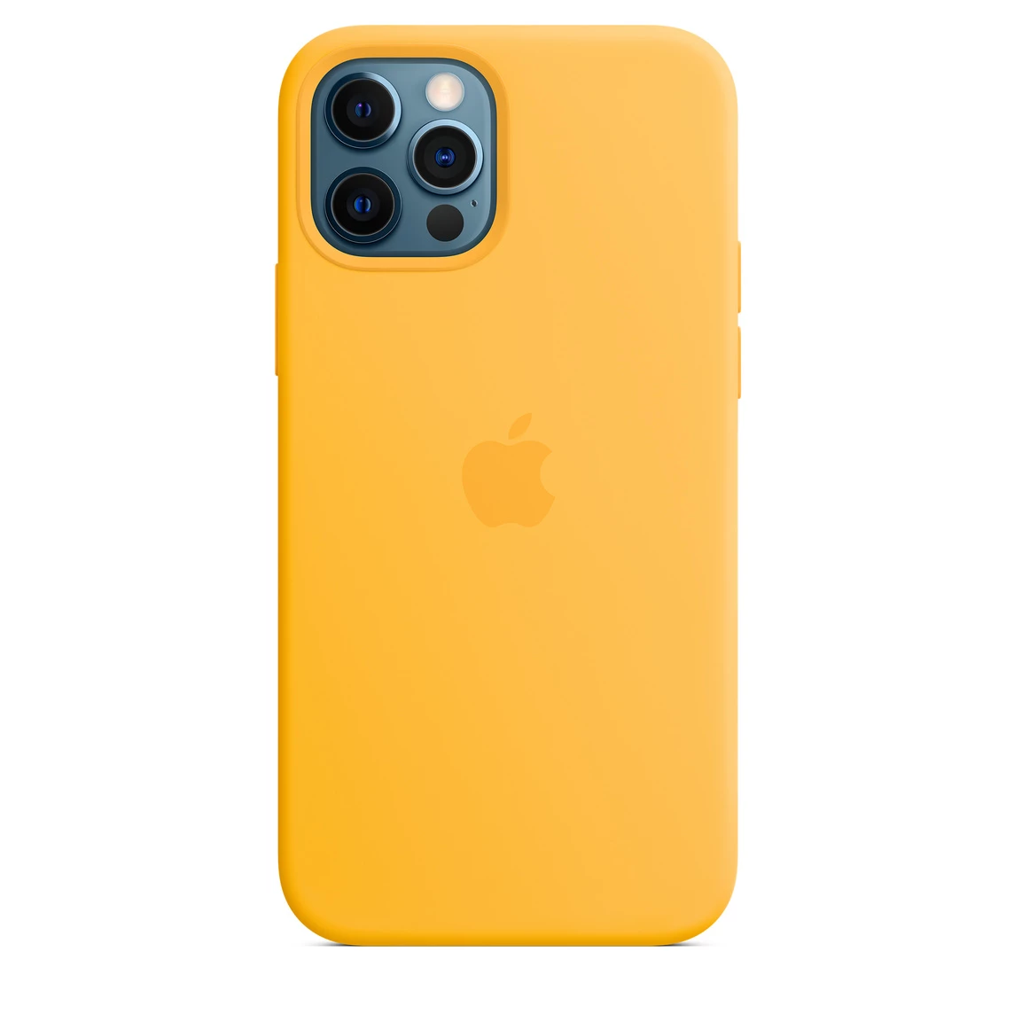 Чехол Apple iPhone 12 Pro Max Silicone Case with MagSafe Lux Copy - Sunflower (MKTW3)