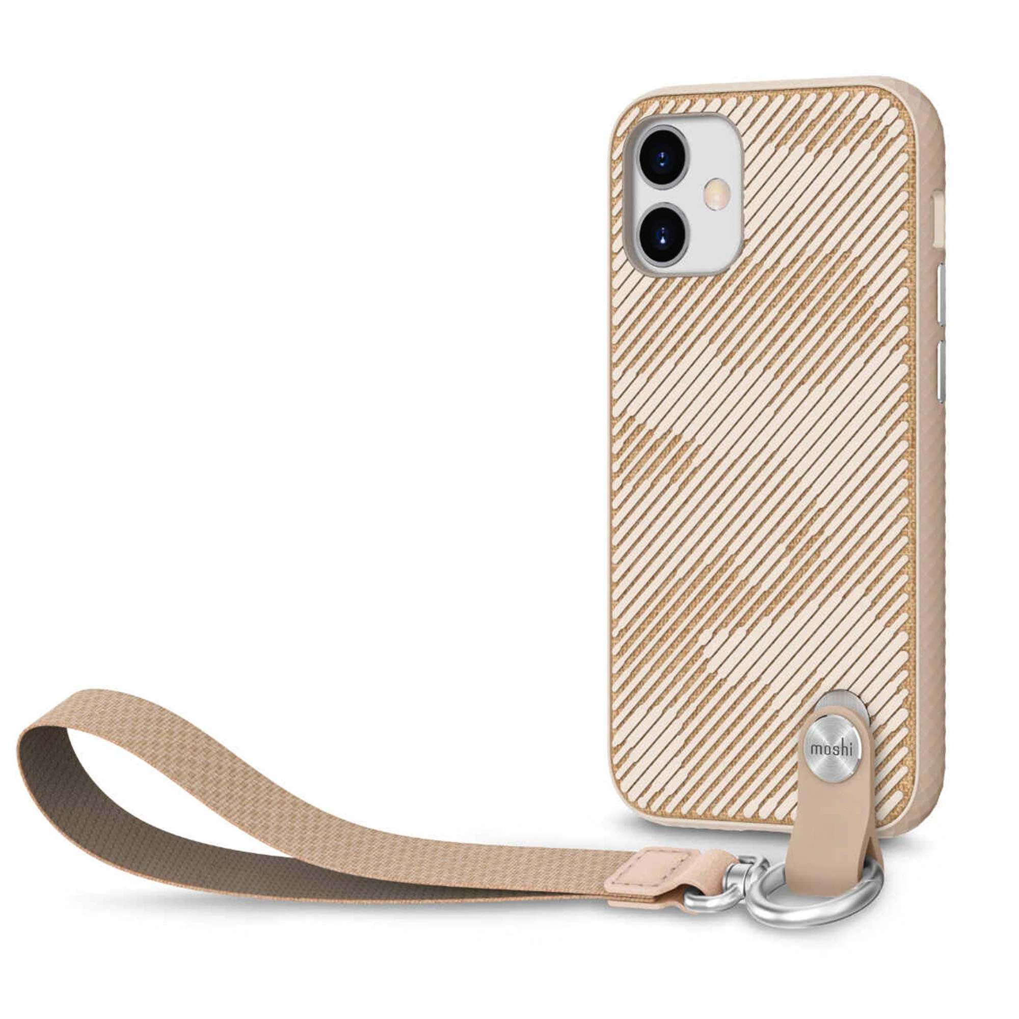 Купить Чехол Moshi Altra Slim Case with Wrist Strap for iPhone 12 mini -  Sahara Beige (99MO117306) выгодно в Киеве | цена и обзор в интернет  магазине NewTime