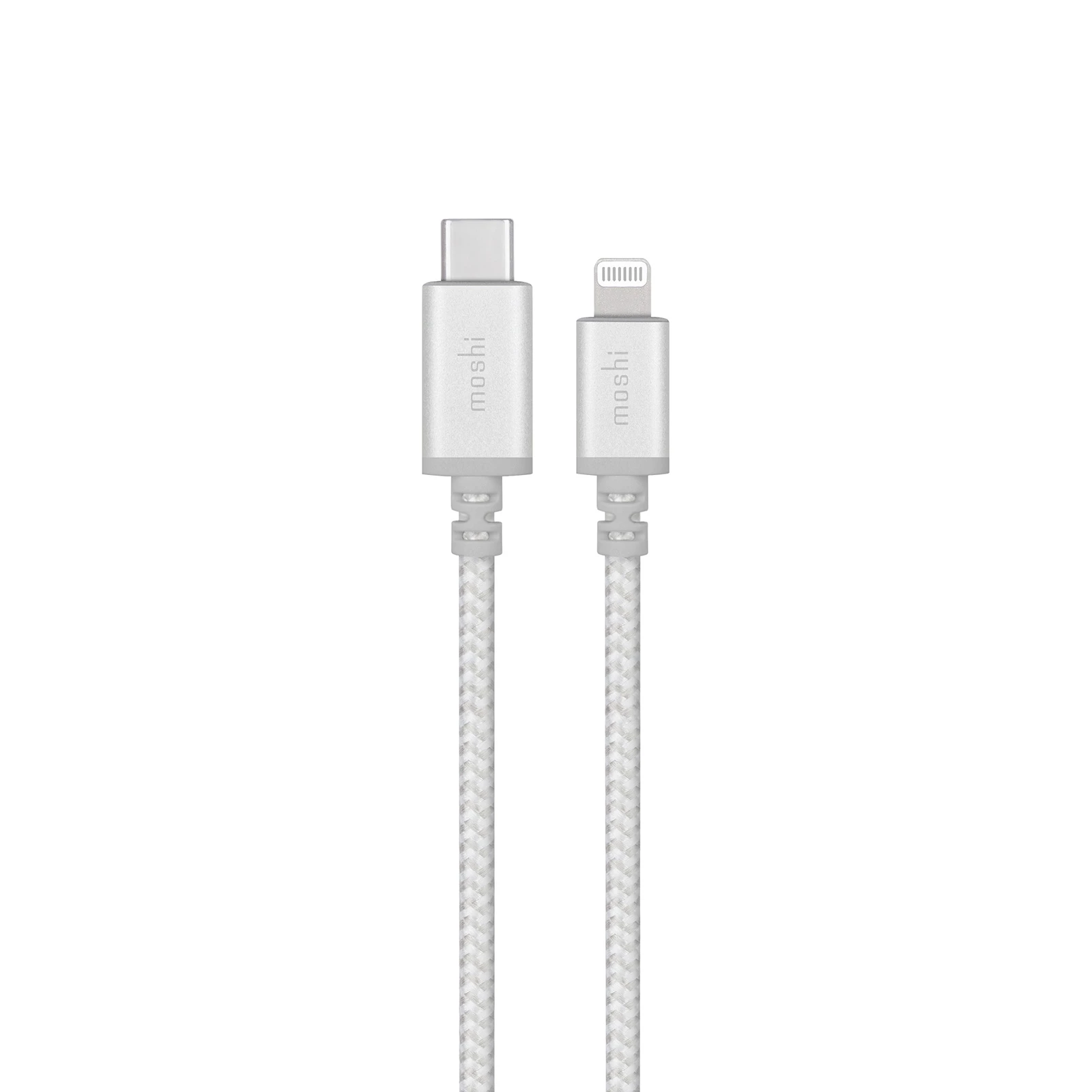 Кабель Moshi Integra Cable USB-C to Lightning - Jet Silver (1.2 m) (99MO084105)