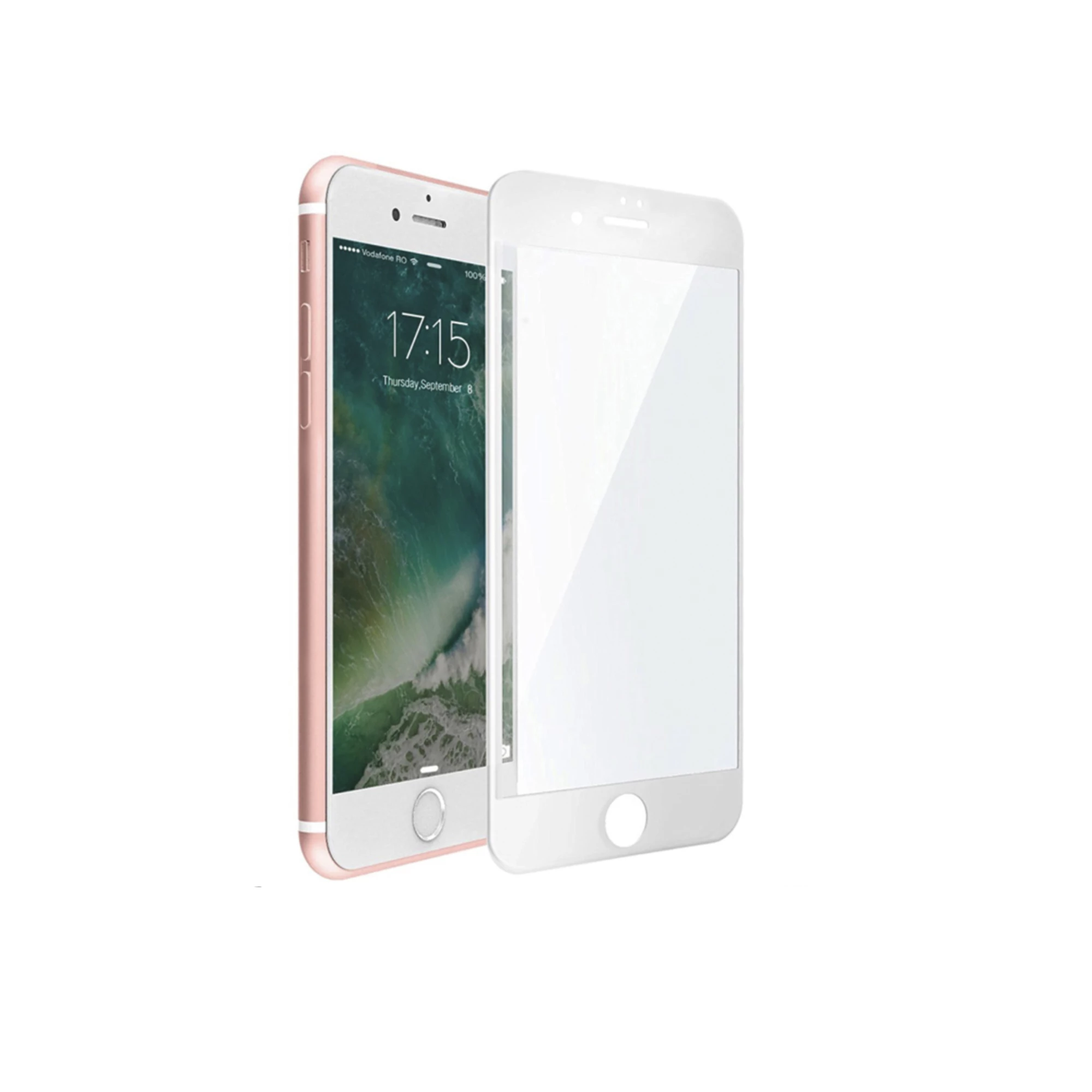 Захисне скло iPhone 7/8 / SE 2020 3D Full Cover Protection White