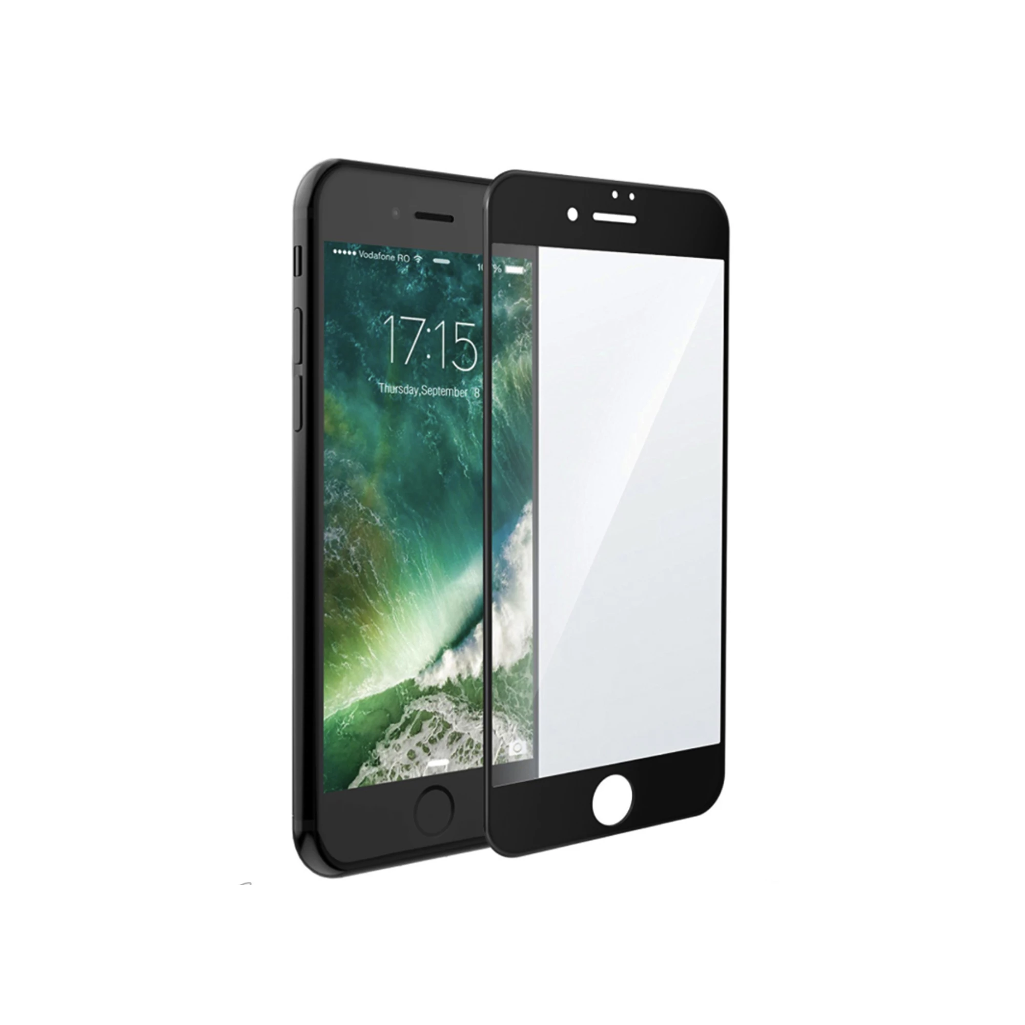 Защитное стекло iPhone 7/8/SE 2020 3D Full Cover Protection Black