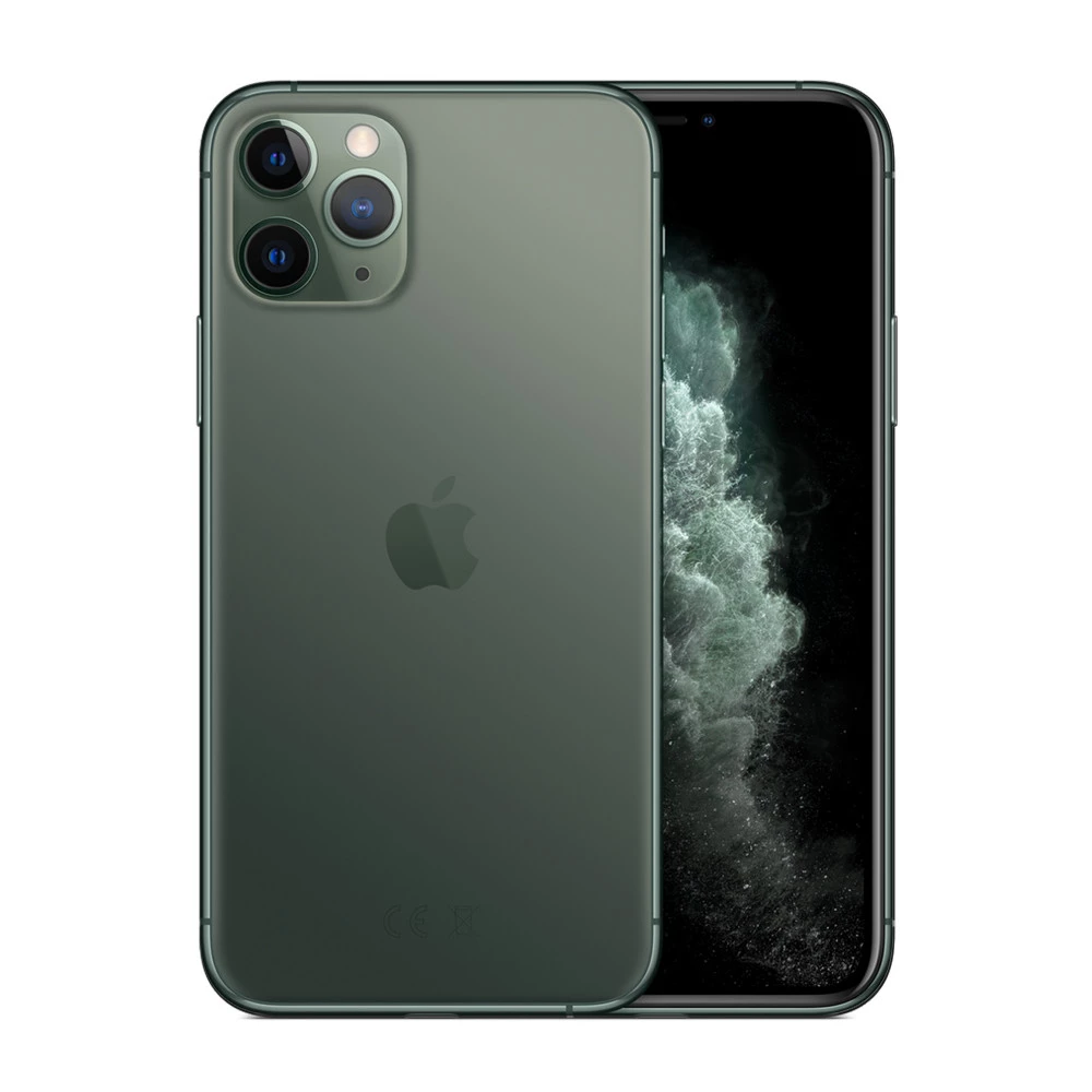 Купить USED (IP0025) Apple iPhone 11 Pro Max Dual Sim 64GB Midnight Green  (MWF02), (Состояние - 9/10, Комплект - iPhone, коробка | гарантия - 1 мес.)  выгодно в Киеве | цена и обзор в интернет магазине NewTime