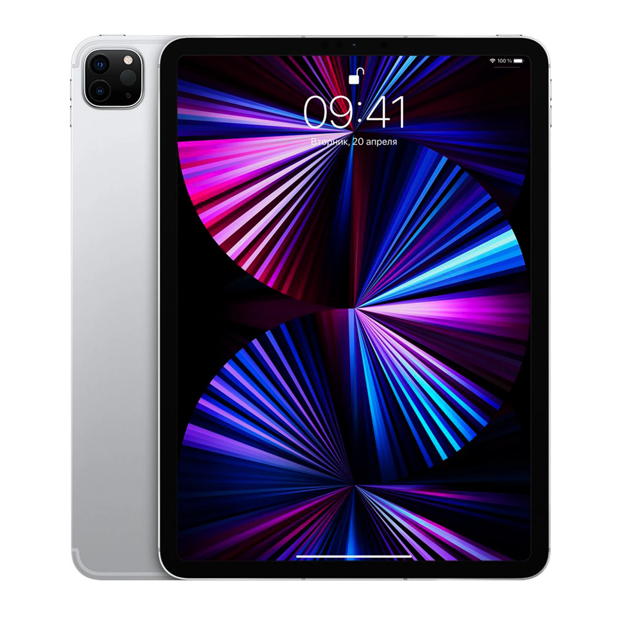 iPad Pro 11" 2021 Wi-Fi + Cellular 256GB Silver (MHMW3, MHW83)