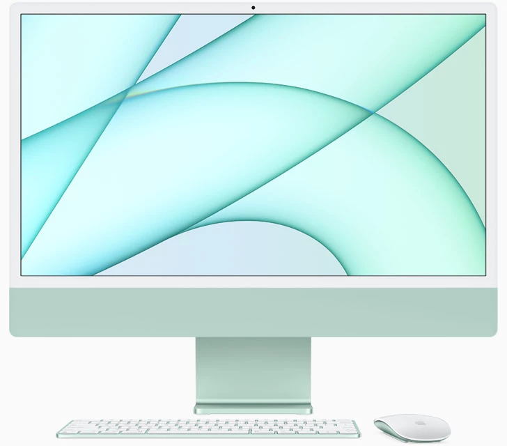 iMac 24" 4.5K Retina display Green (Z14L000U1) 2021