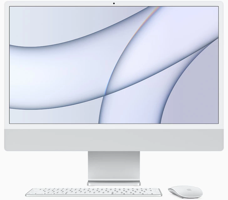 iMac 24" 4.5K Retina display Silver 2021 (Z12Q000NR) Refurbished