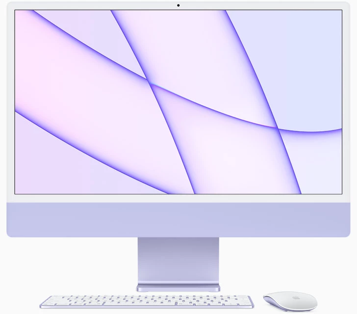 iMac 24" 4.5K Retina display Purple (Z130000NA) 2021