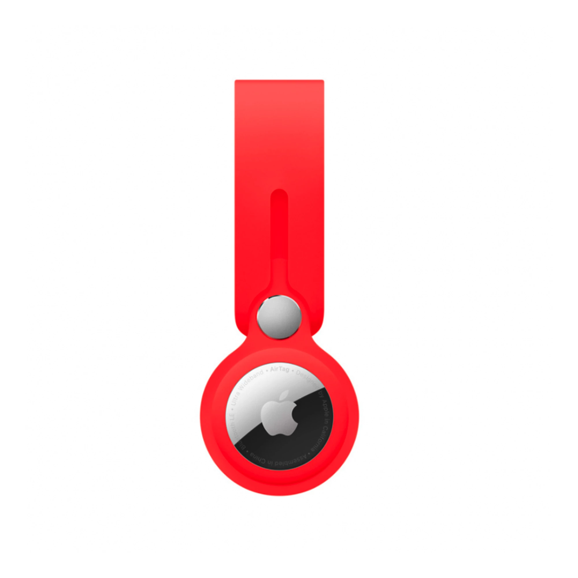 ArmorStandart для AirTag Silicone Loop with Button Red (ARM58925)