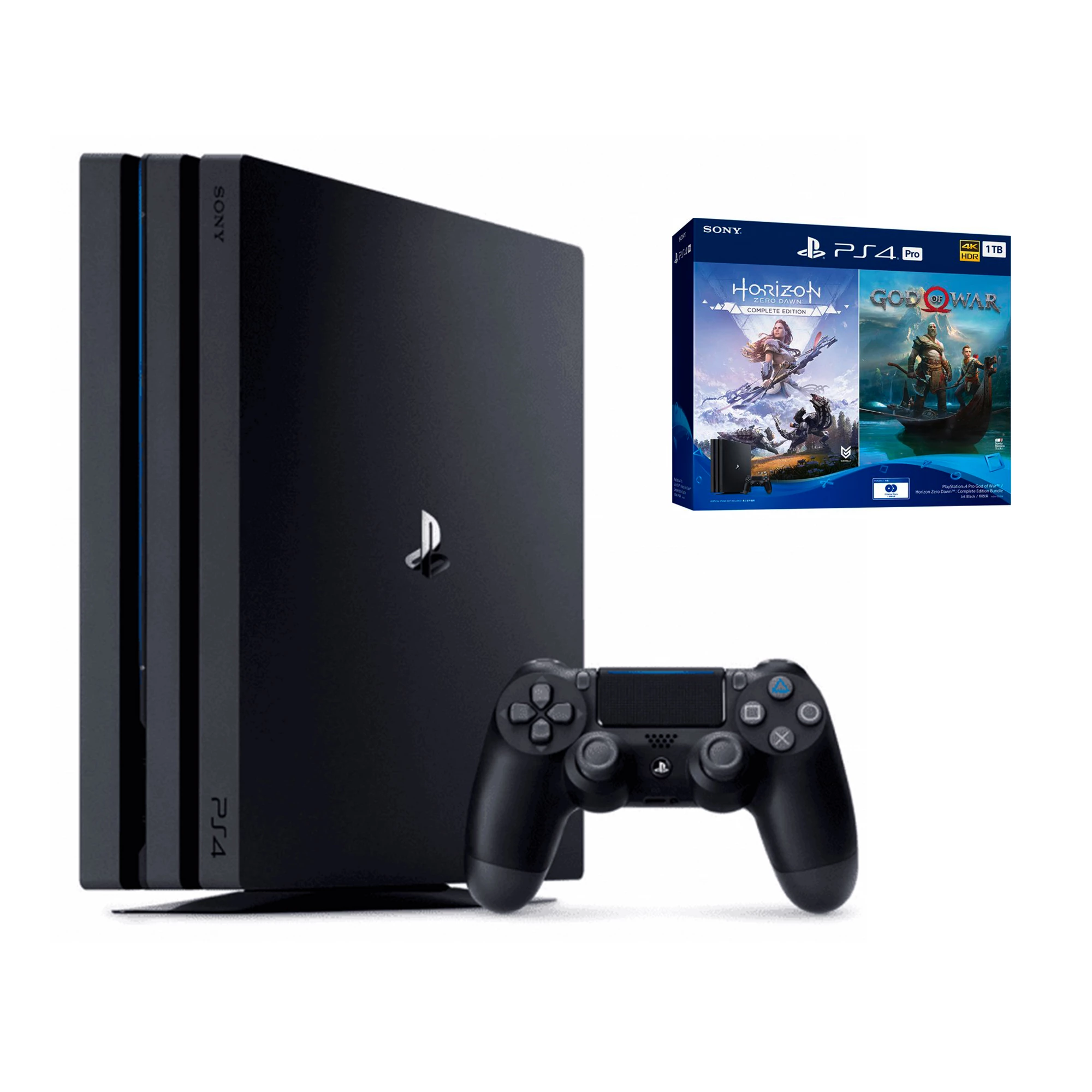 Купить Стационарная игровая приставка Sony PlayStation 4 Pro (PS4 Pro) 1TB  + God of War + Horizon Zero Dawn. Complete Edition (9994602) выгодно в  Киеве | цена и обзор в интернет магазине NewTime