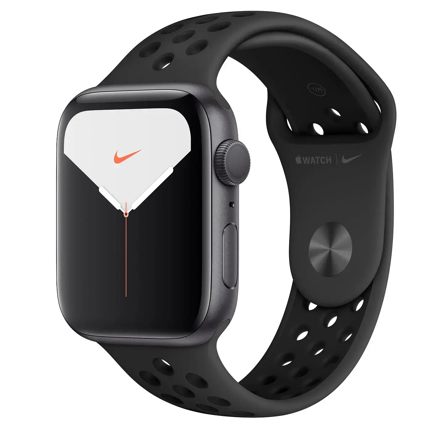 Apple Watch Series 5 Nike GPS 44mm Space Gray Aluminium Case with Anthracite Black Nike Sport Band MX3W2 NewTime