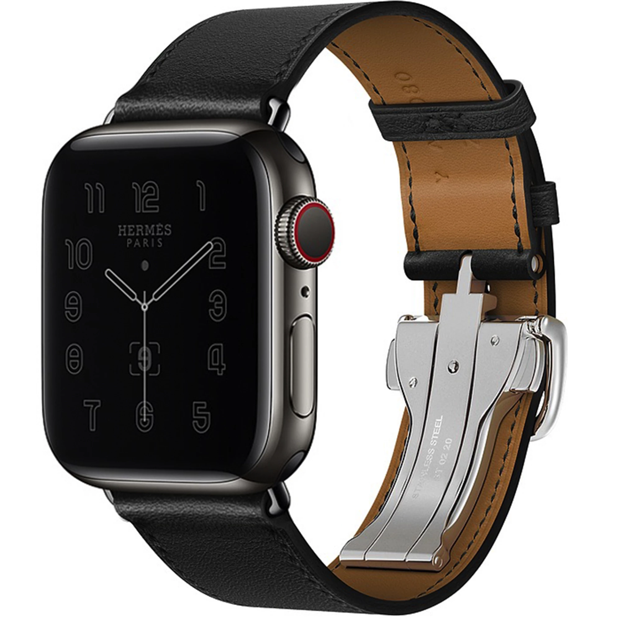 Купити Apple Watch Hermes Series 6 GPS + Cellular 44mm Space Black