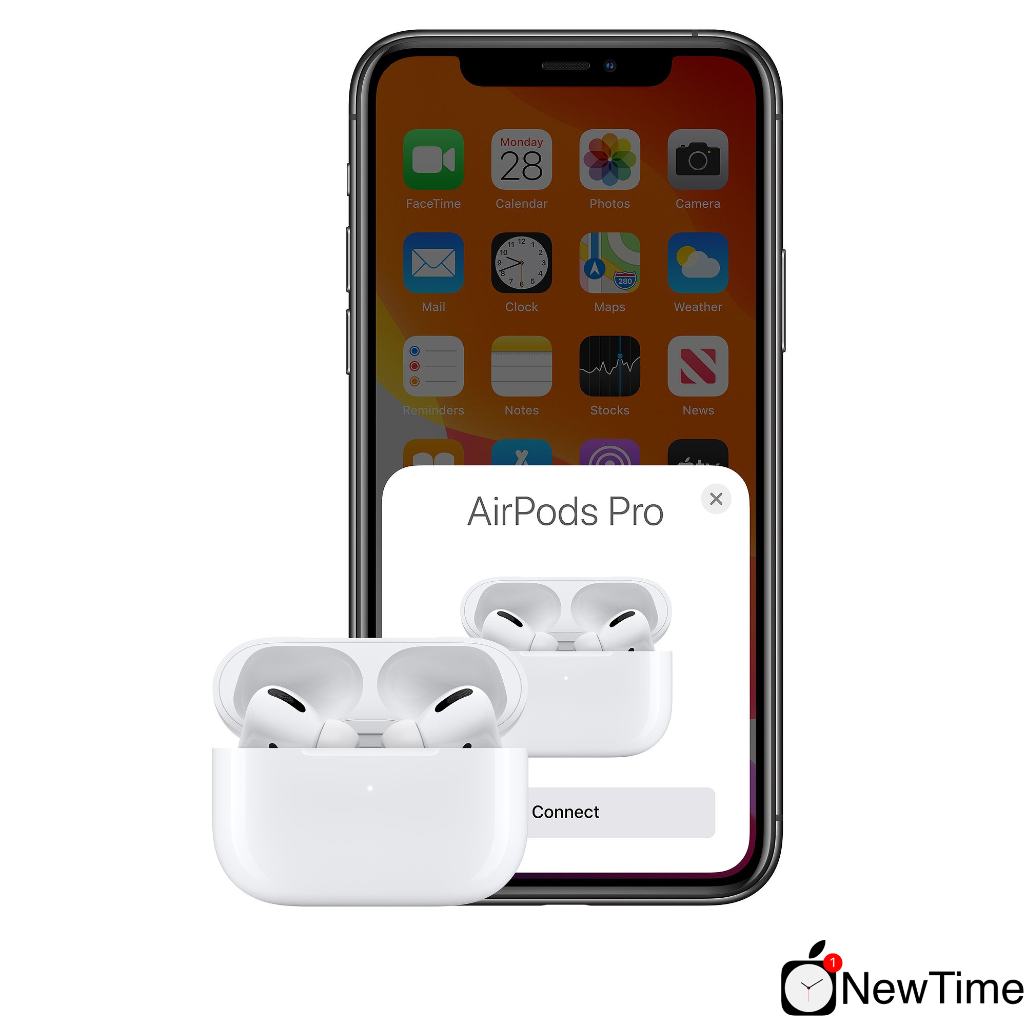 Купить Наушники Apple AirPods Pro (MWP22) выгодно в Киеве | цена и обзор в  интернет магазине NewTime