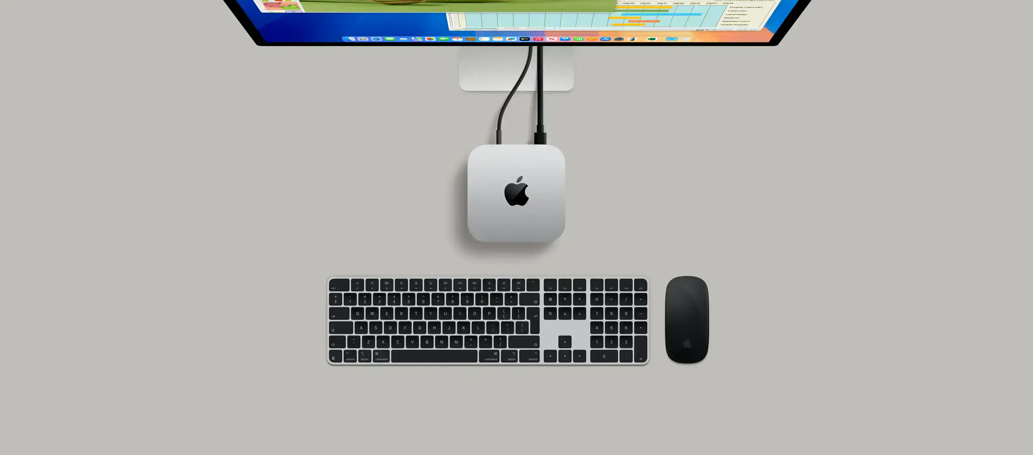 Macデスクトップ Apple Mac mini m4 512+24g Комп'ютер Apple Mac Mini M4 24/512GB (MCYT4UA/A) – фото