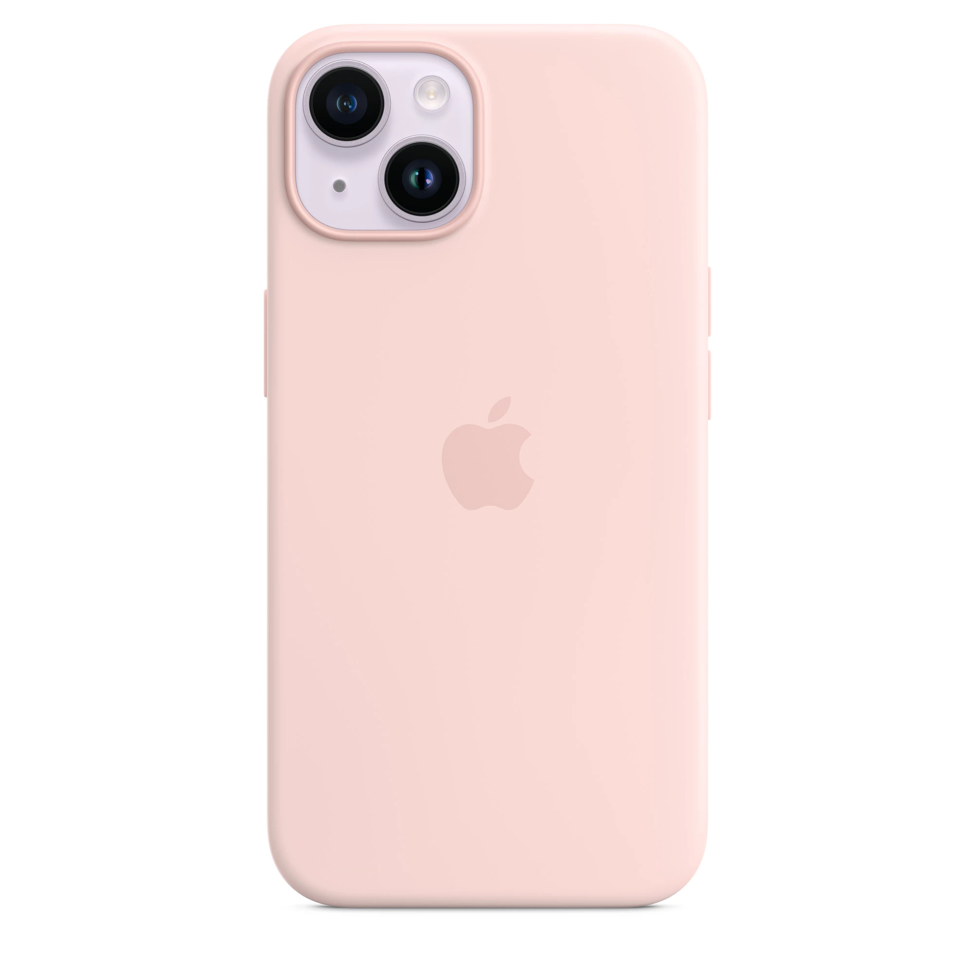 Чехол Apple iPhone 14 Silicone Case with MagSafe - Chalk Pink (MPRX3)