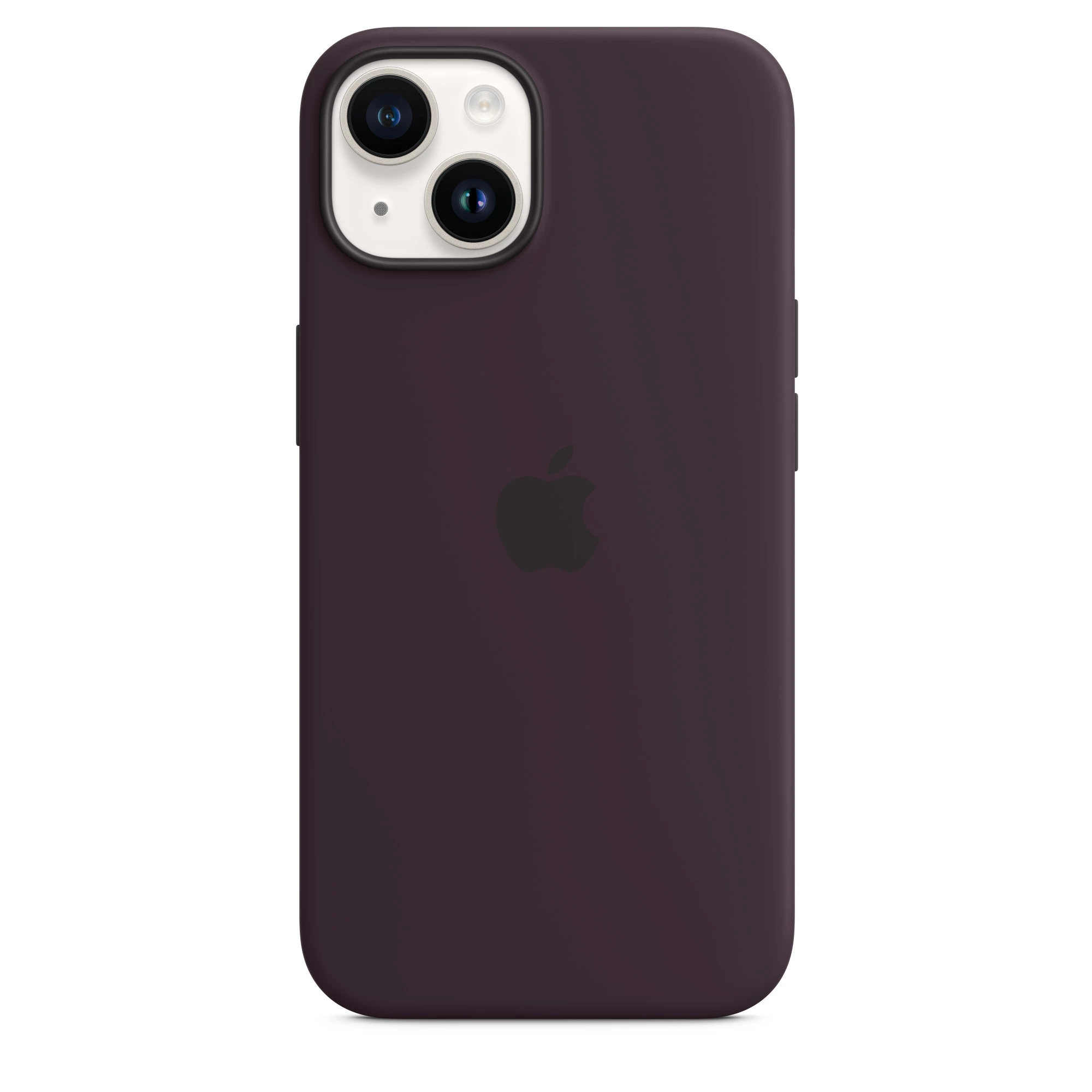 Чехол Apple iPhone 14 Silicone Case with Animation & MagSafe (1:1 original) - Elderberry
