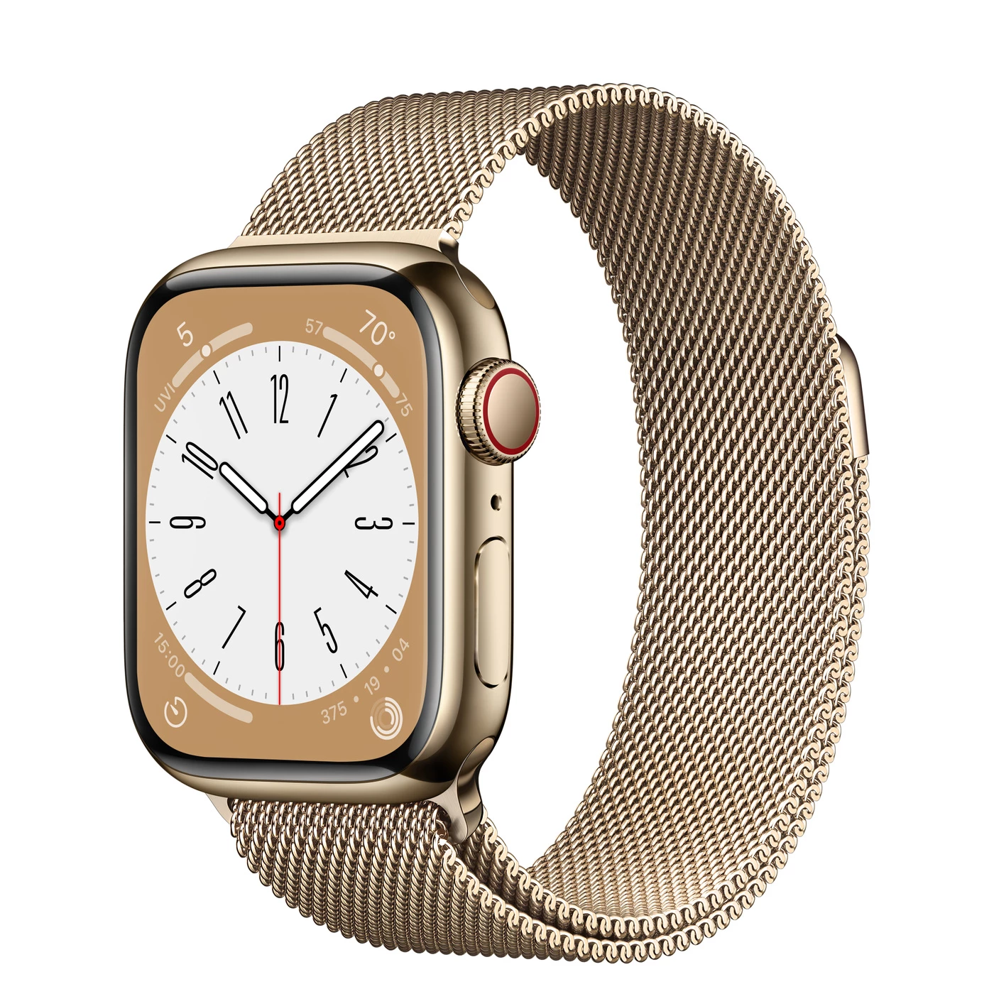 apple watch aluminium gold