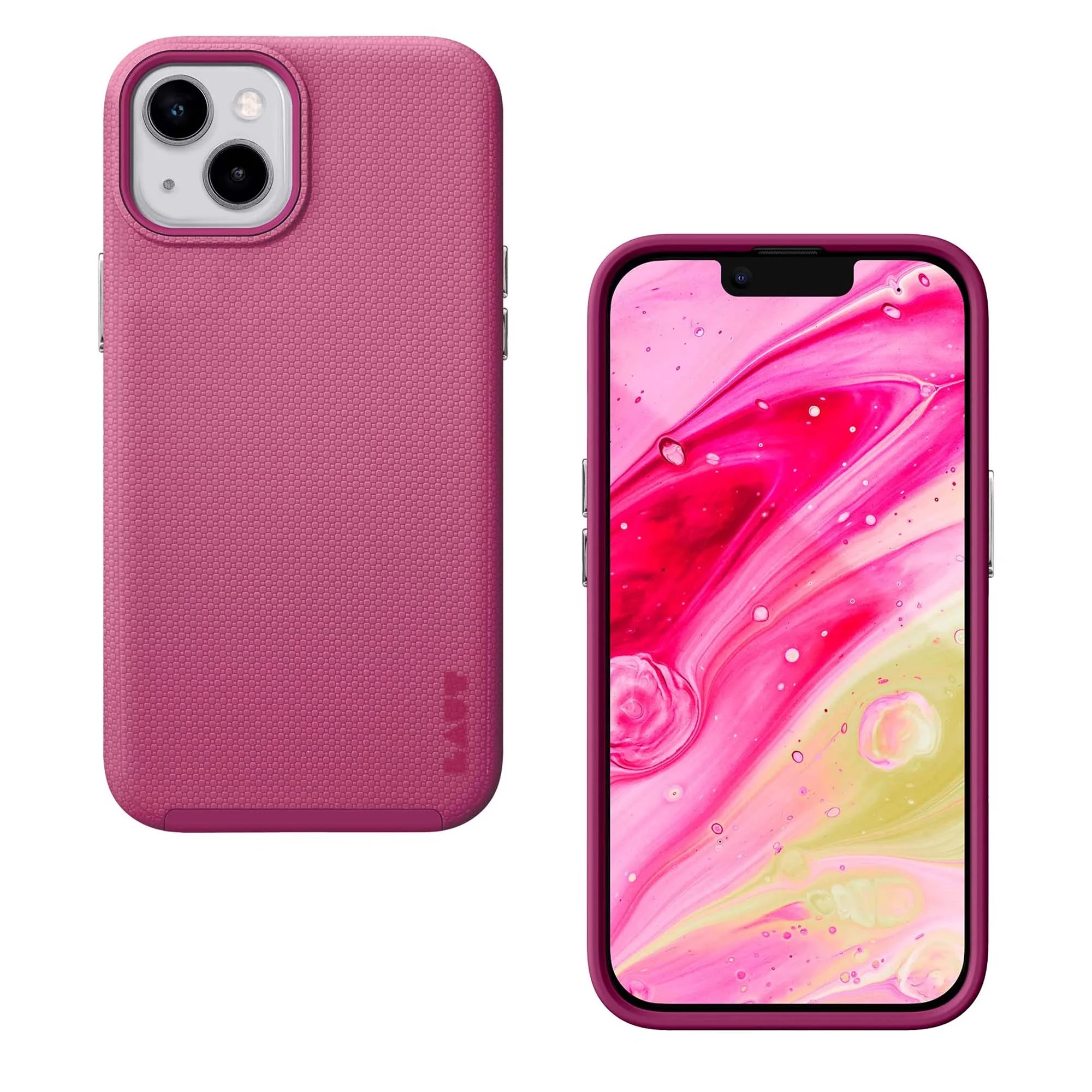 Чохол LAUT Shield для iPhone 14 - Bubblegum Pink (L_IP22A_SH_BP)