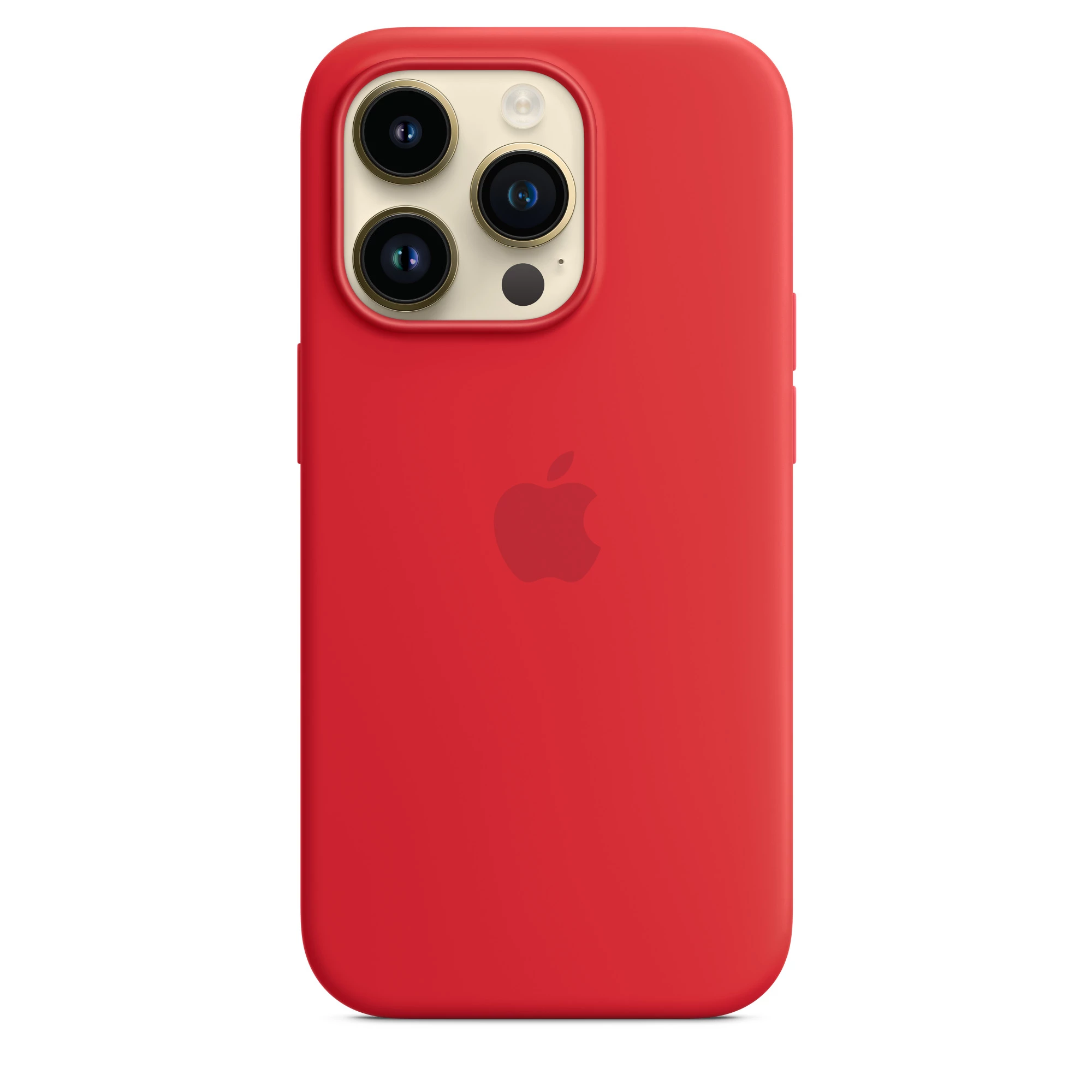 Чехол Apple iPhone 14 Pro Silicone Case with MagSafe - (Product)RED (MPTG3)