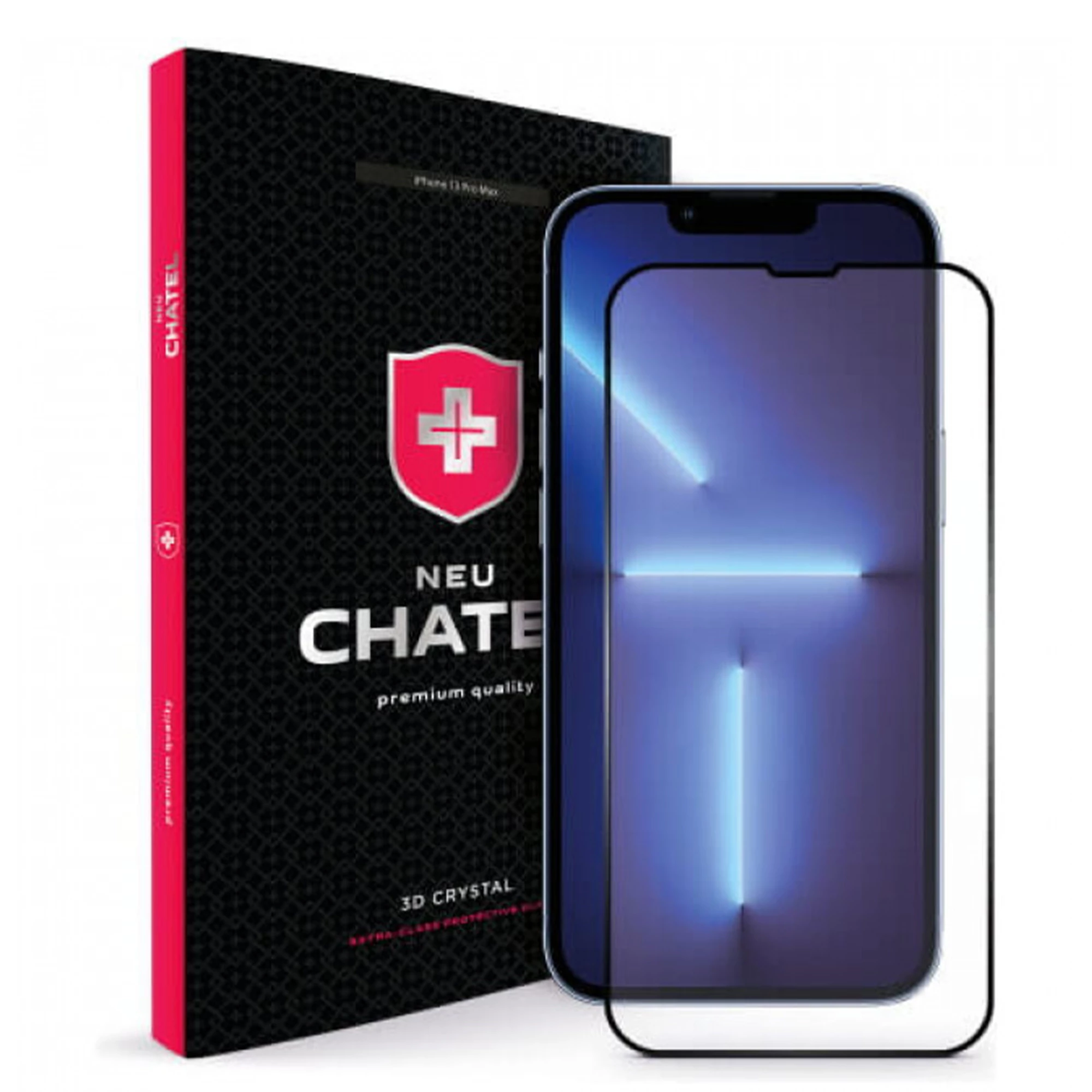 Защитное стекло NEU Chatel Premium Quality Glass for iPhone 15/14 Pro