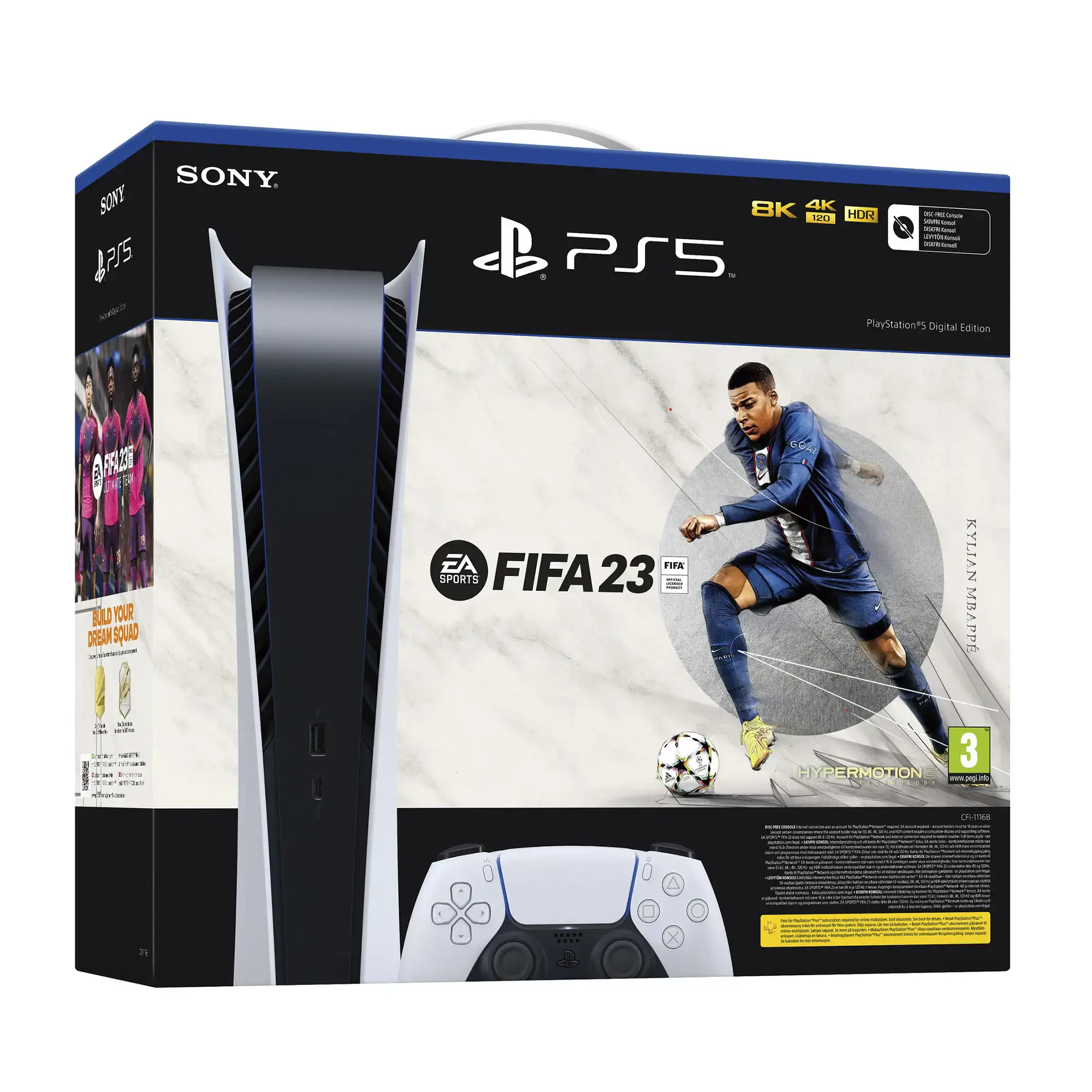 Купить Игровая консоль Sony PlayStation 5 825GB Digital Edition - EA ...
