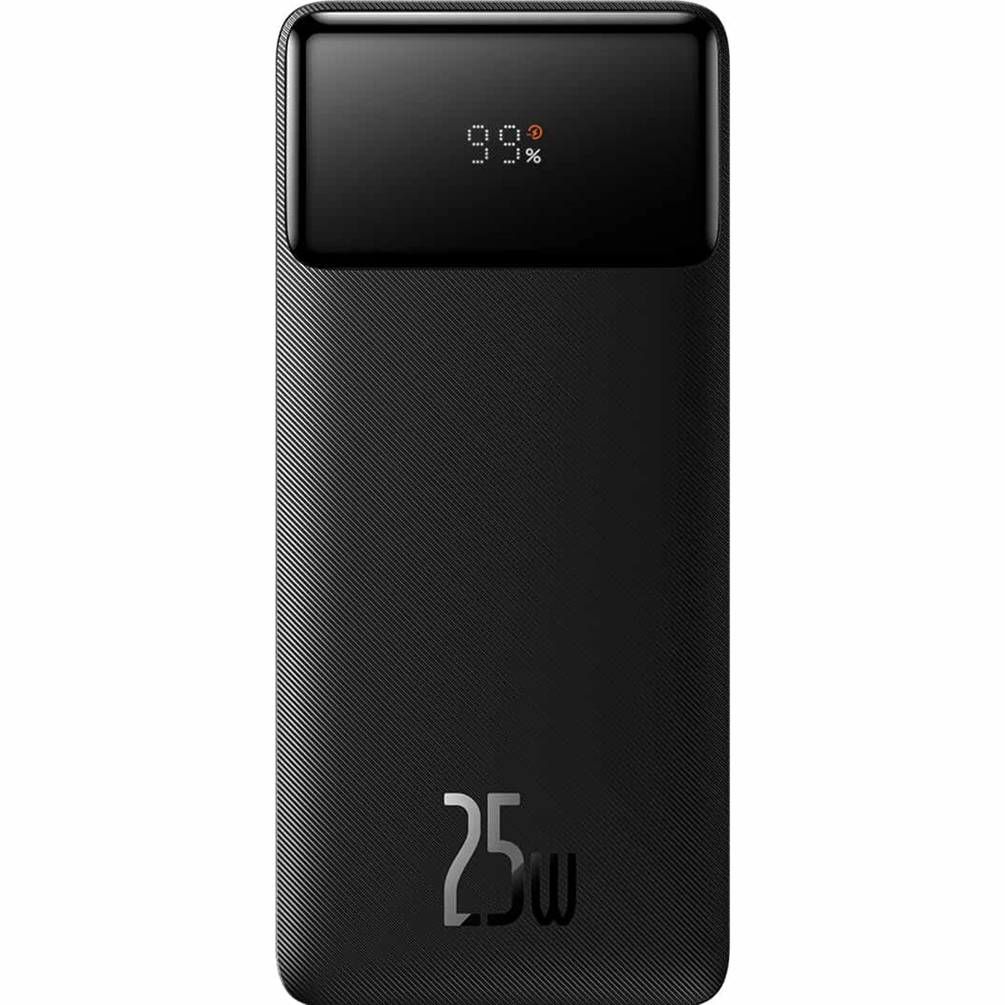 Внешний аккумулятор Baseus Bipow Digital Display Fast Charge Power Bank 20000mAh 25W Black (PPBD020301)