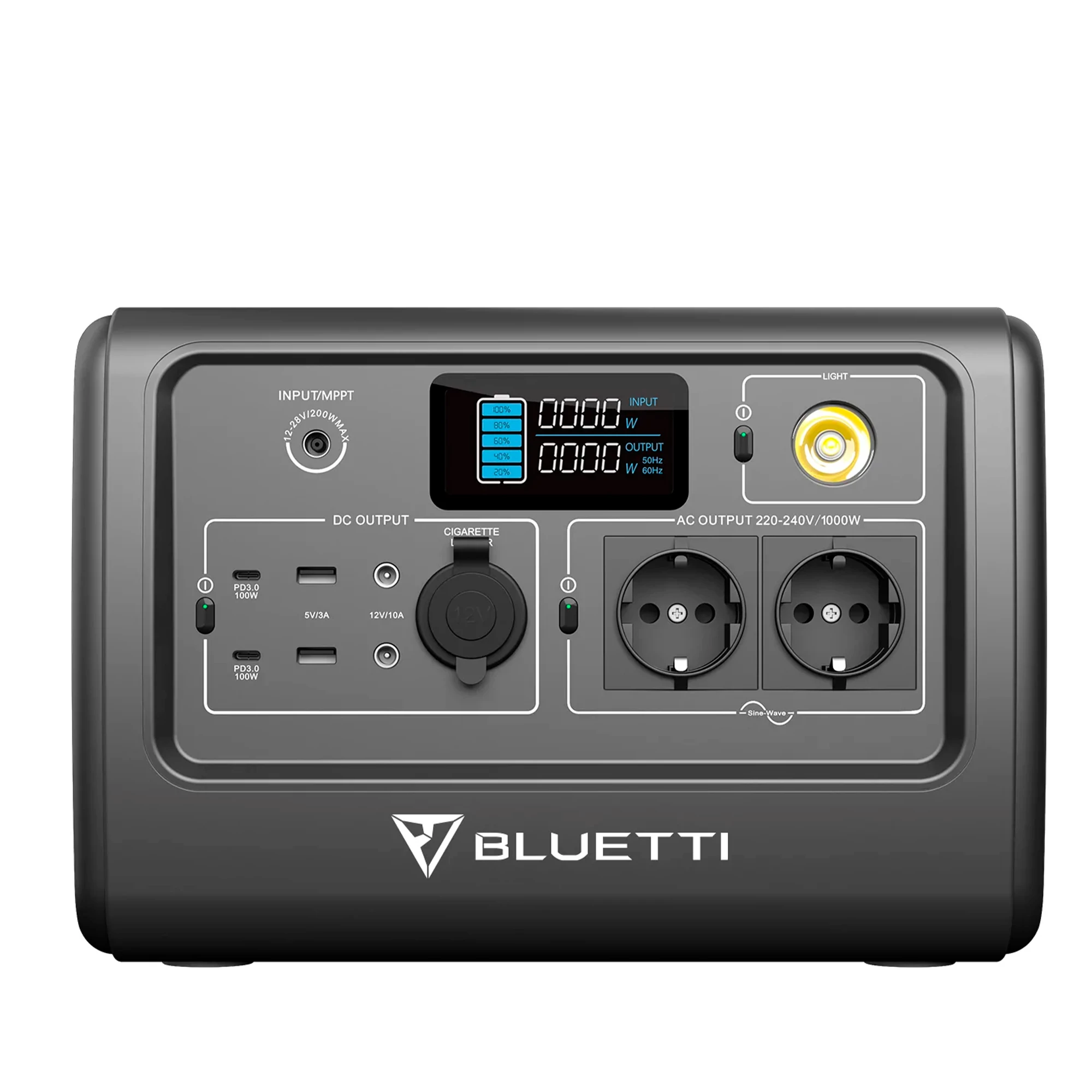 Портативна зарядна станція BLUETTI PowerOak EB70 Portable Power Station | 1000W 716Wh