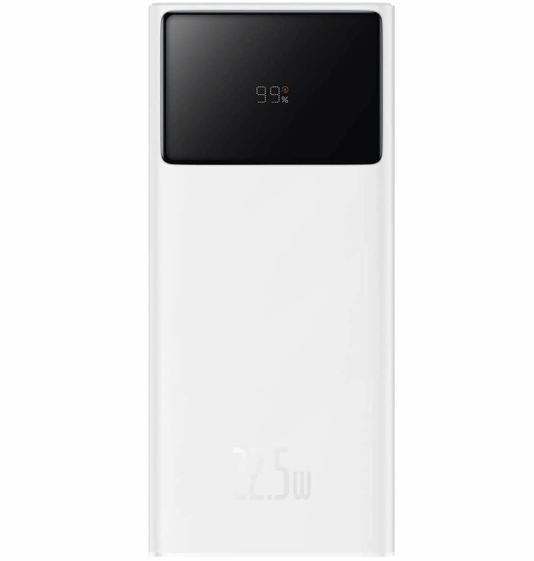 Внешний аккумулятор Baseus Star Lord Display 22.5W 20000 mAh White (PPXJ060002)