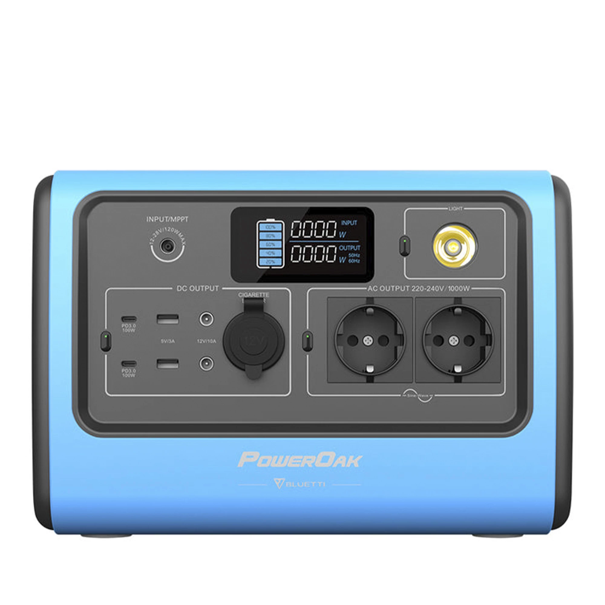 BLUETTI PowerOak EB70 Portable Power Station 1000W 716Wh (PB930692) купить  в интернет-магазине: цены на зарядная станция PowerOak EB70 Portable Power  Station 1000W 716Wh (PB930692) - отзывы и обзоры, фото 