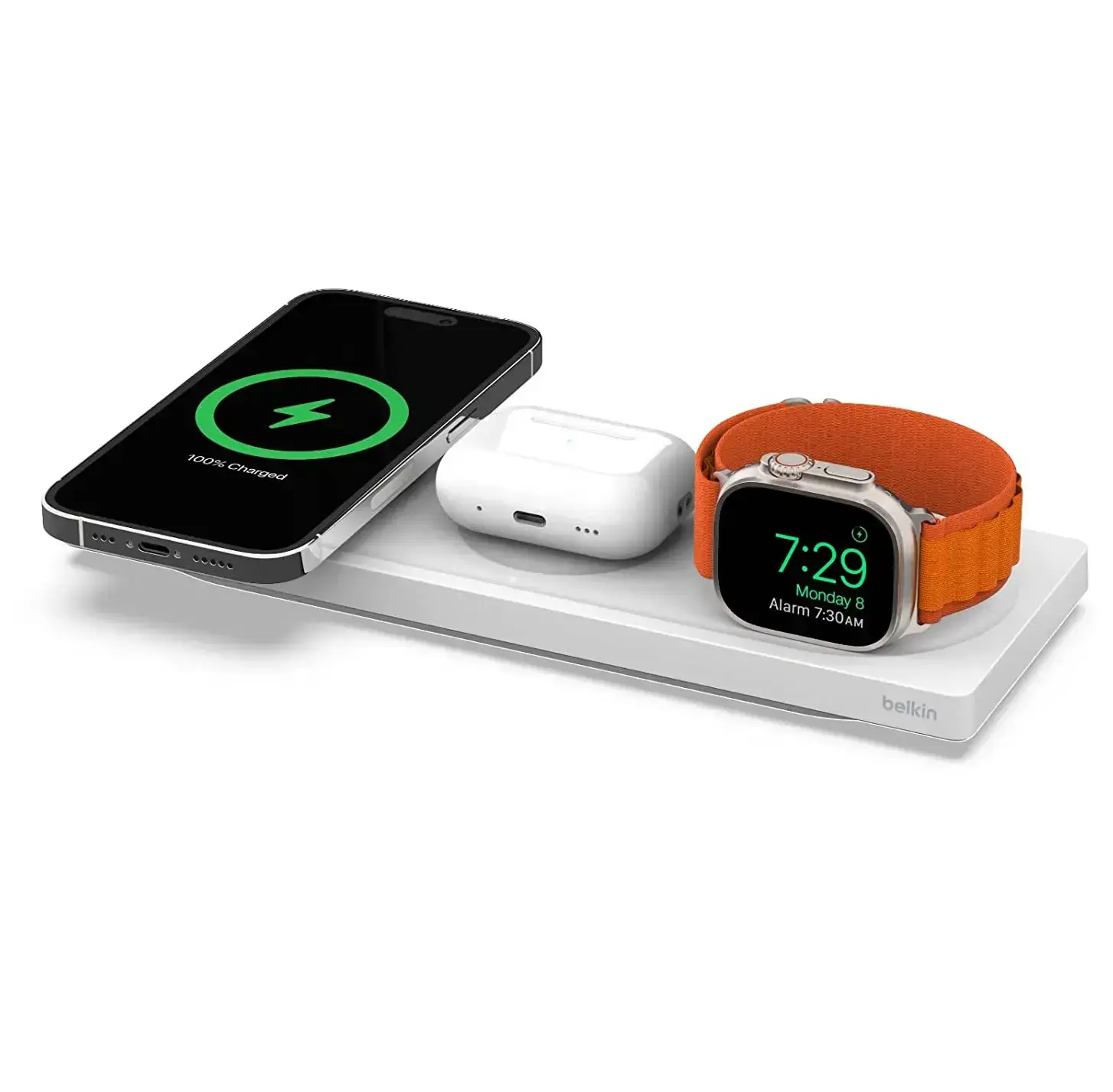 Купить Беспроводная зарядная панель Belkin BOOST↑CHARGE PRO 3-in-1 ...