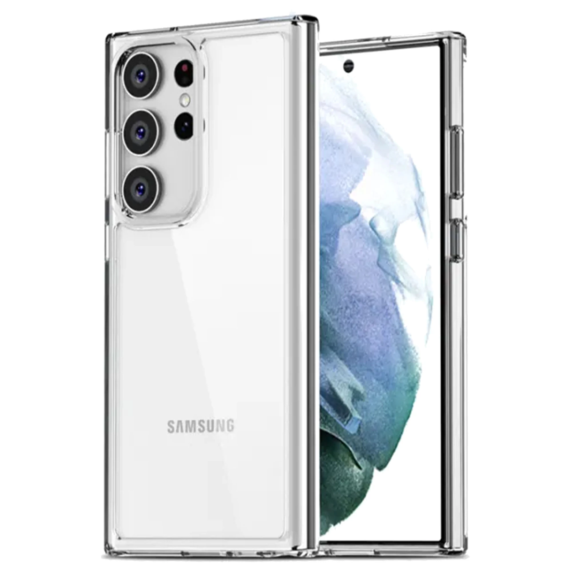 Чехол BlueO Crystal+ Drop Resistance Case для Samsung Galaxy S23 Ultra - Transparent