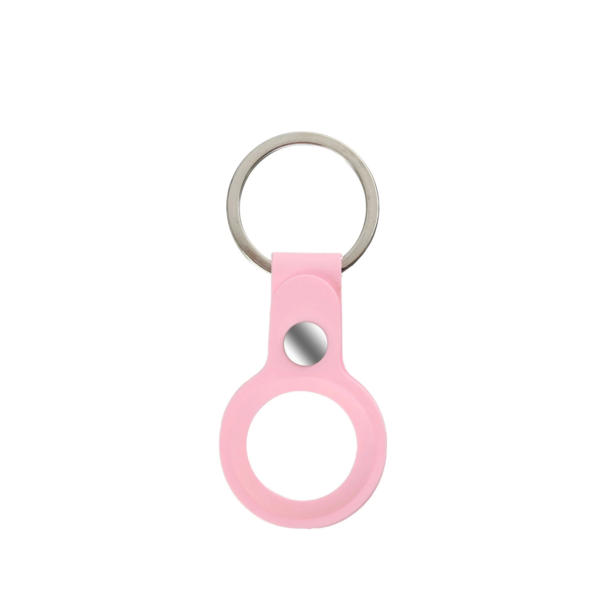 AirTag Silicone Key Ring Lux Copy Pink
