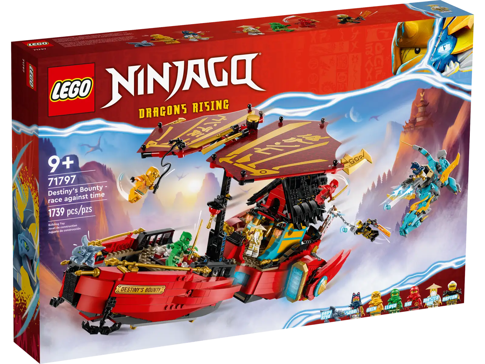 Блоковий конструктор LEGO Ninjago Дарунок долі - перегони з часом (71797)