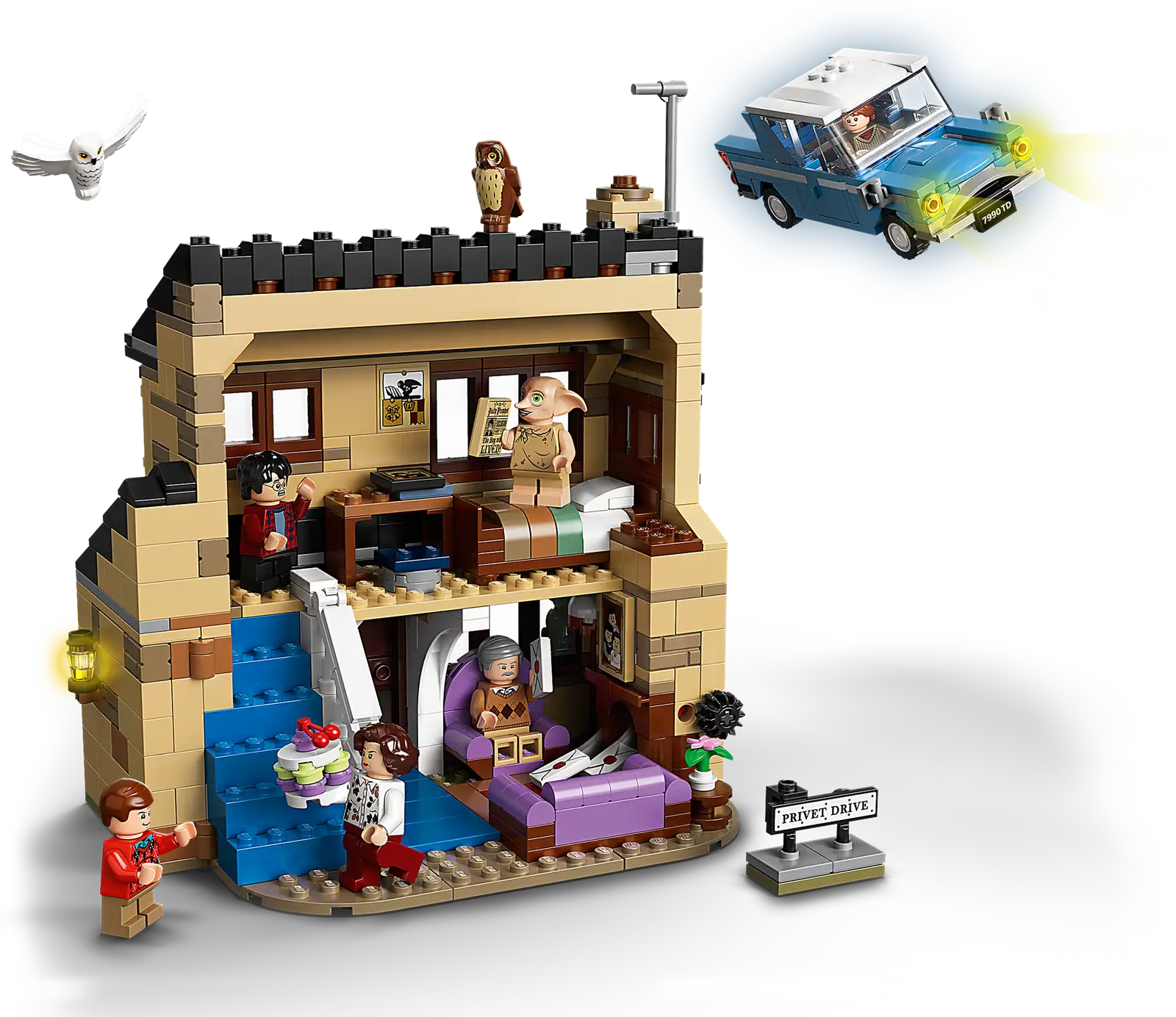 Купить Блочный конструктор LEGO Harry Potter Тисовая улица, дом 4 (75968)  выгодно в Киеве | цена и обзор в интернет магазине NewTime