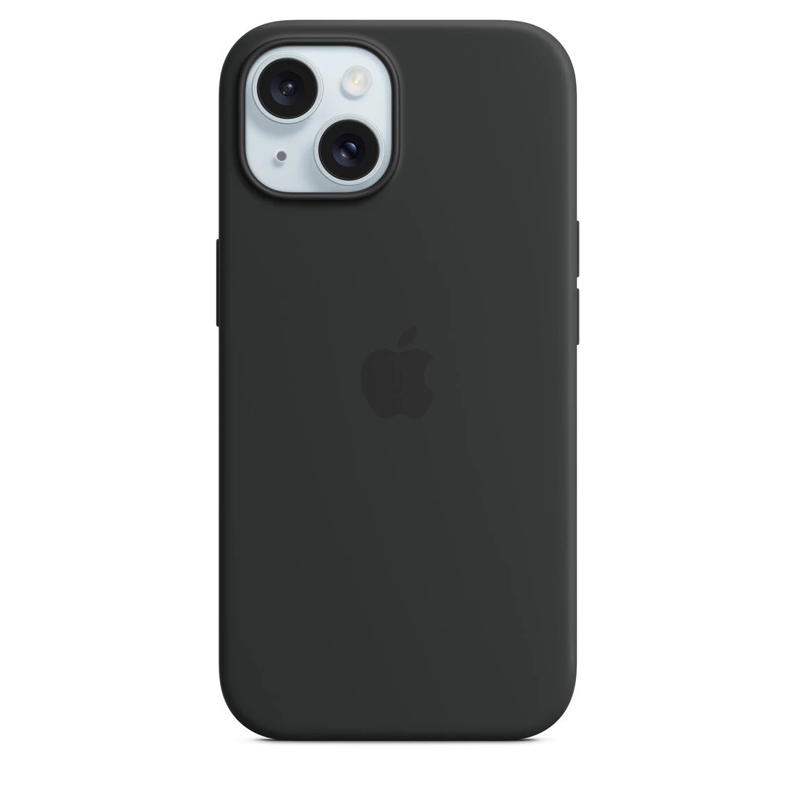Чохол Apple iPhone 15 Silicone Case with MagSafe Lux Copy - Black