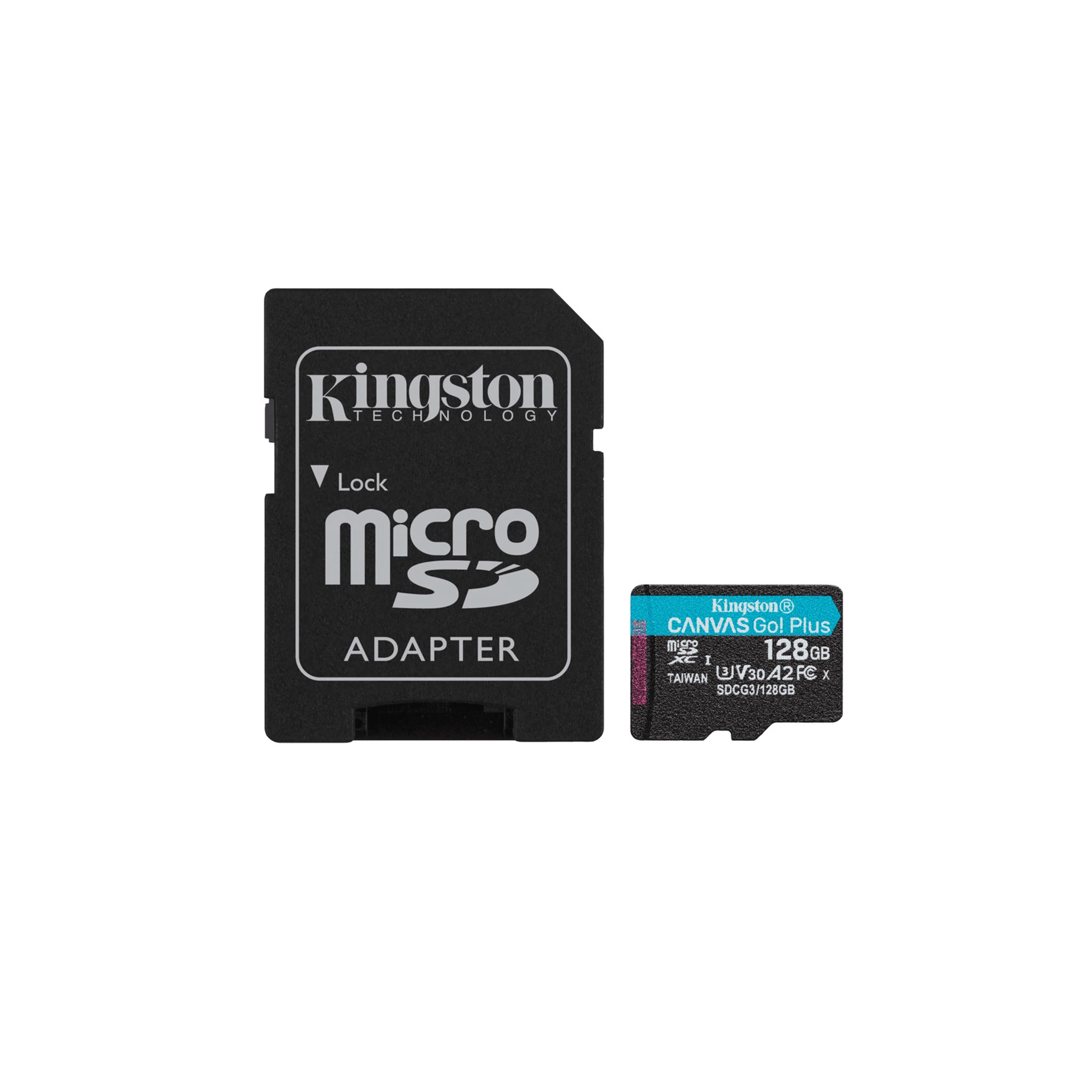 Купить Kingston MicroSDXC 128GB Canvas Go! Plus Class 10 UHS-I U3 V30 A2 +  SD-адаптер (SDCG3/128GB) выгодно в Киеве | цена и обзор в интернет магазине  NewTime