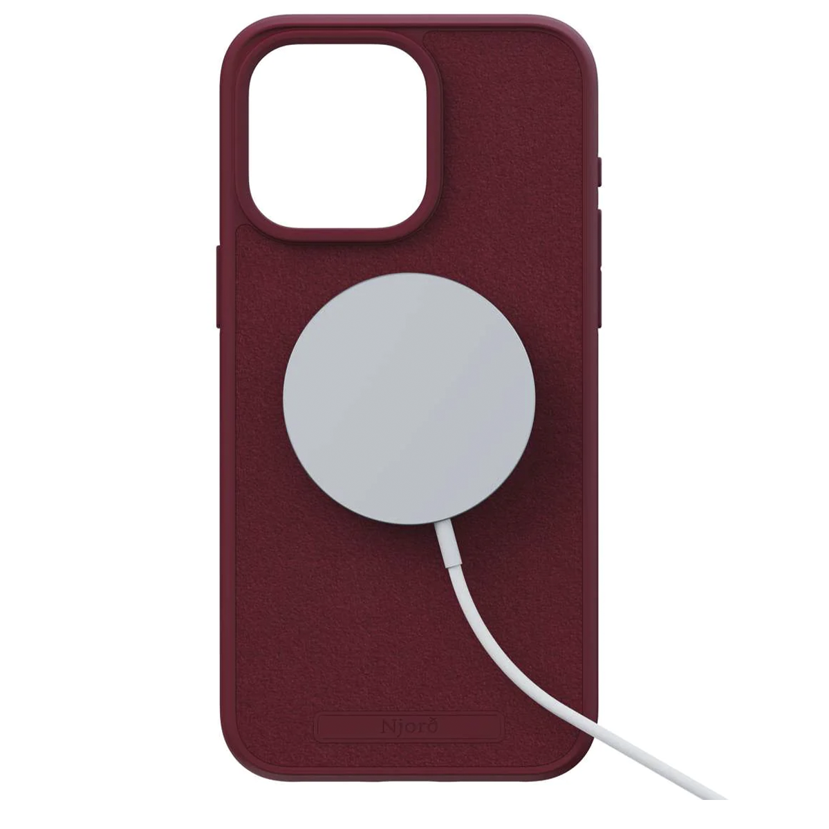 Купить Чехол Njord Suede MagSafe Case for iPhone 15 Pro Max - Crimson Red  (NA54SU11) выгодно в Киеве | цена и обзор в интернет магазине NewTime