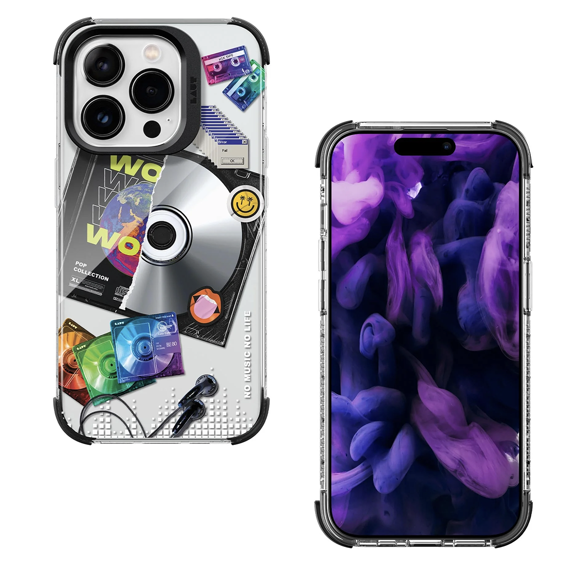 Купить Чехол LAUT POP RETRO MUSIC case with MagSafe for iPhone 15 Pro  (L_IP23B_POP_RM) выгодно в Киеве | цена и обзор в интернет магазине NewTime