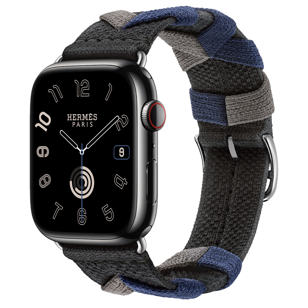 Купить Apple Watch Hermès Series 9 GPS + Cellular 45mm Space Black 