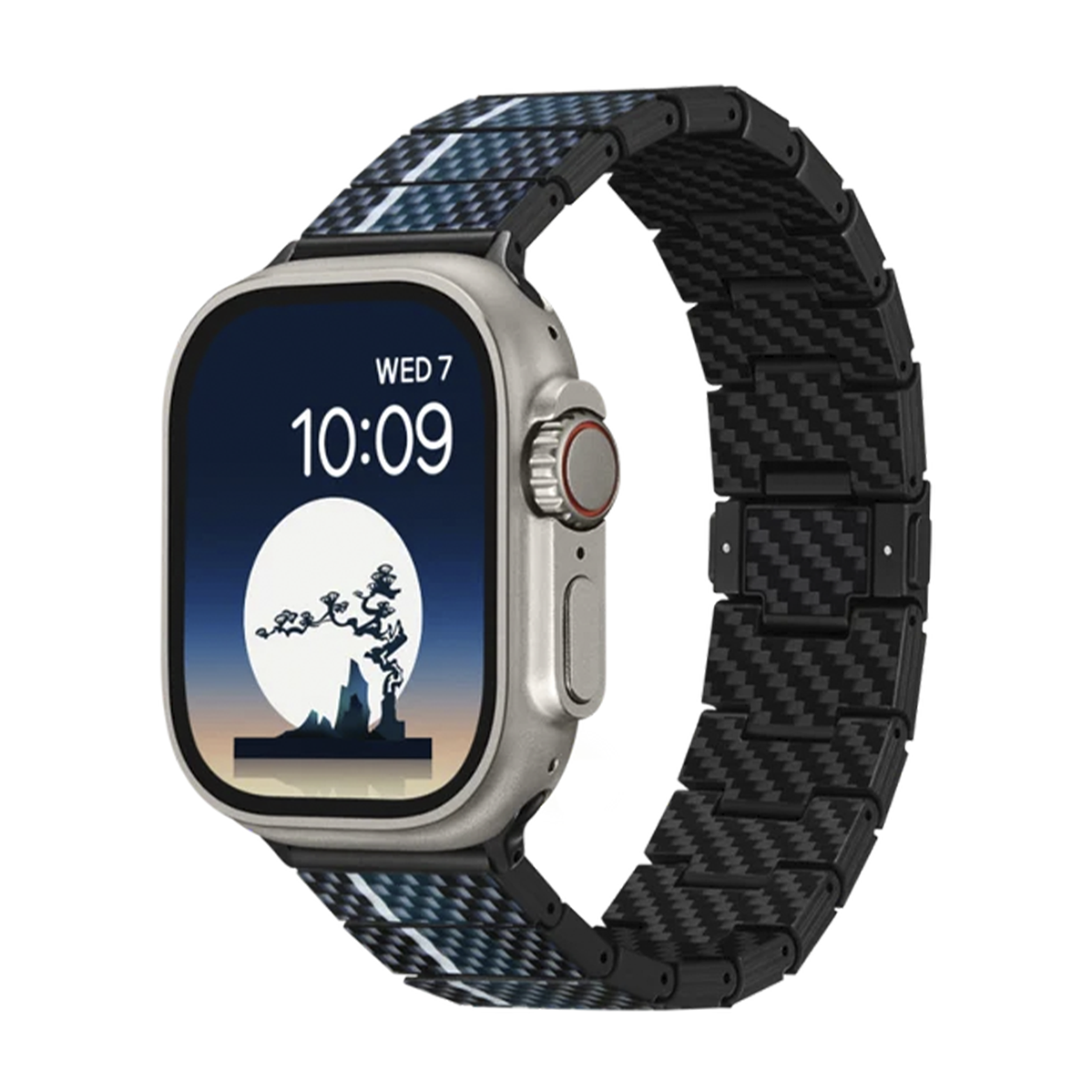 週間売れ筋 Racing case AppleWatch Carbon 44/45 時計 腕時計