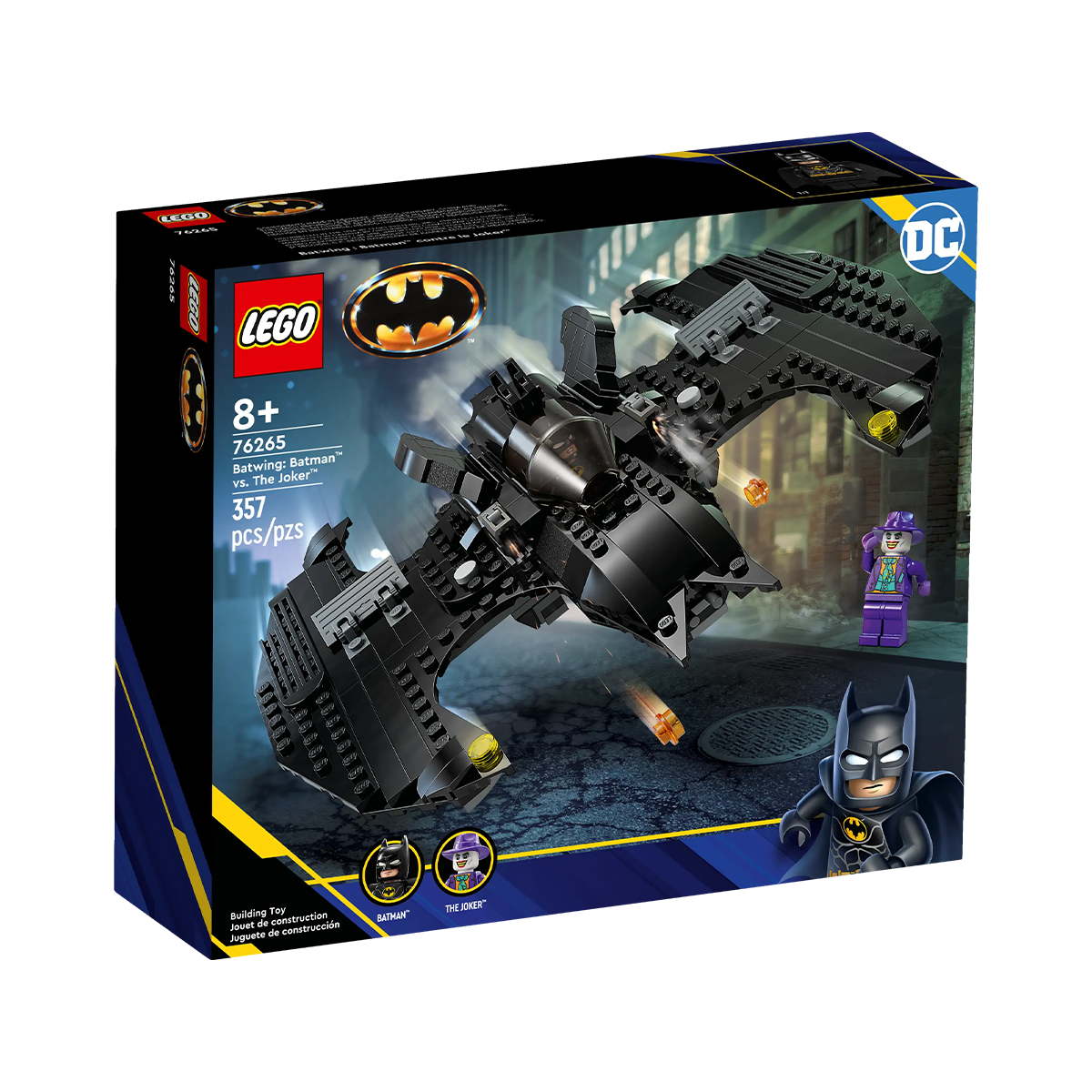 Блочный конструктор LEGO Batwing: Бэтмен против Джокера (76265)